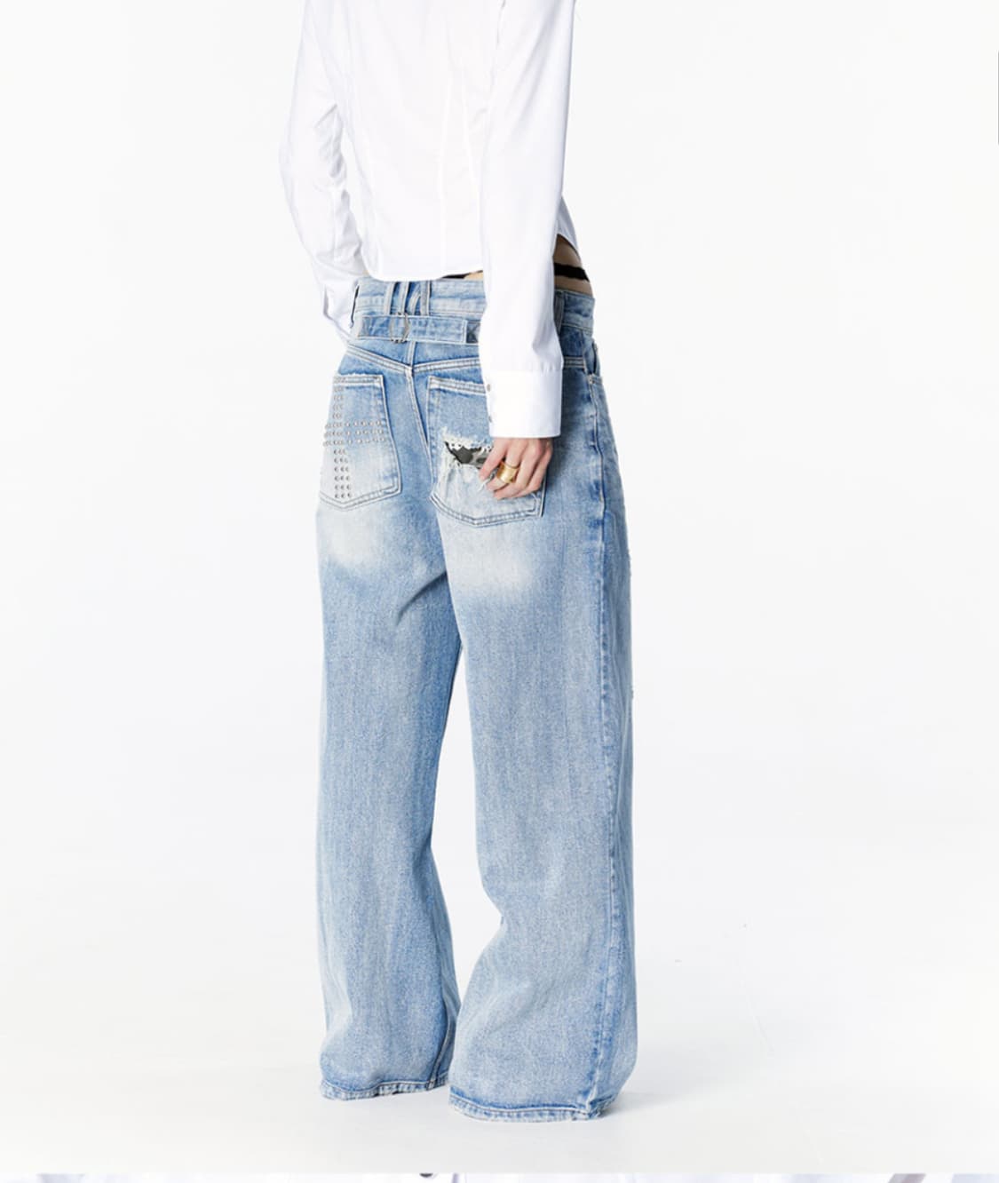 SNYDER WIDE DENIM (BLUE) 01 상품이미지2