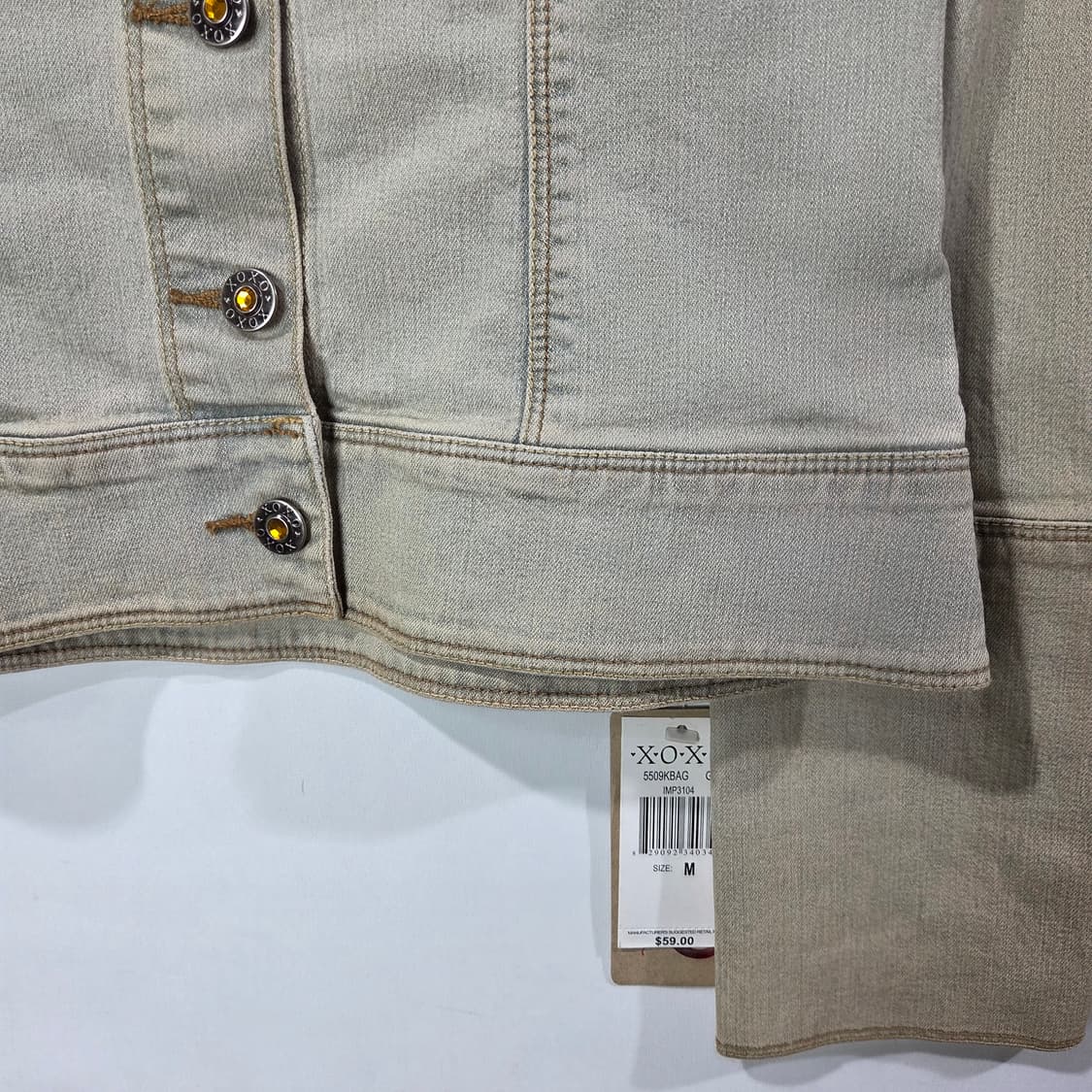 [Xoxo] 키스키스 Y2K 크롭 데님자켓 상품이미지4