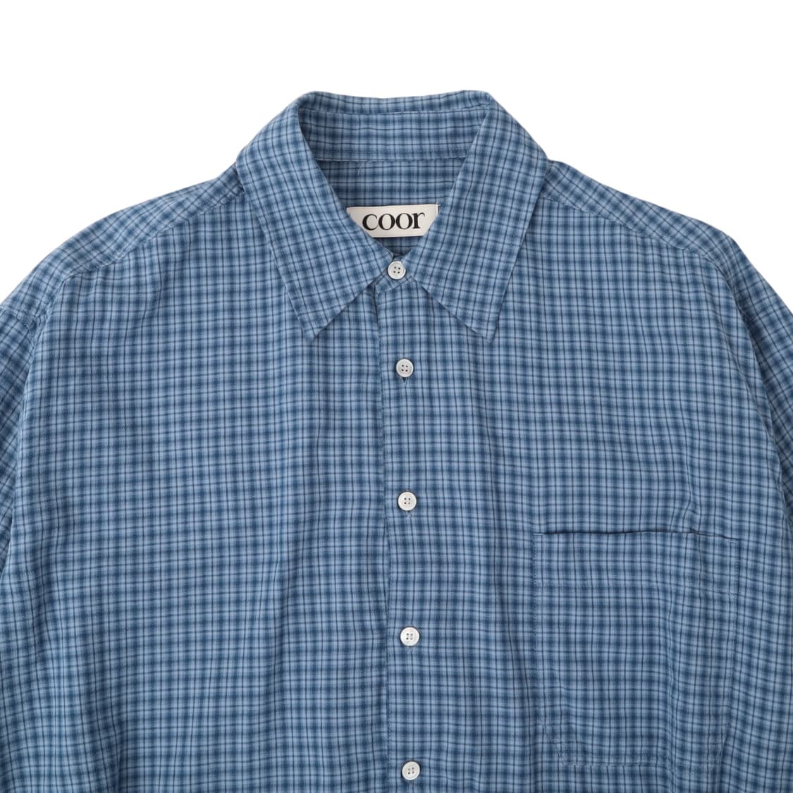 Coor 쿠어 얼터너티브 체크 셔츠 상품이미지2