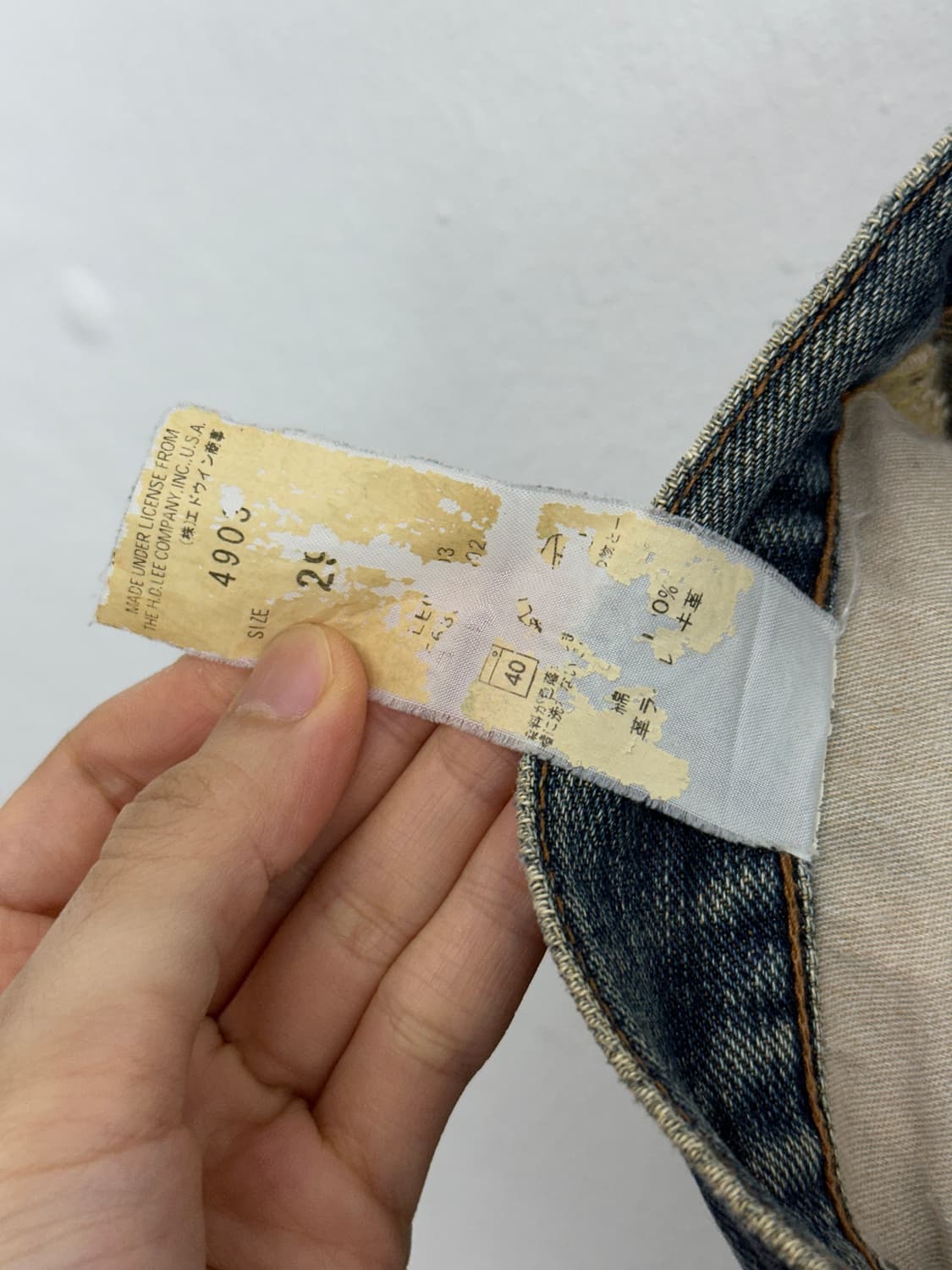 Lee Riders Straight Denim Jeans 상품이미지9