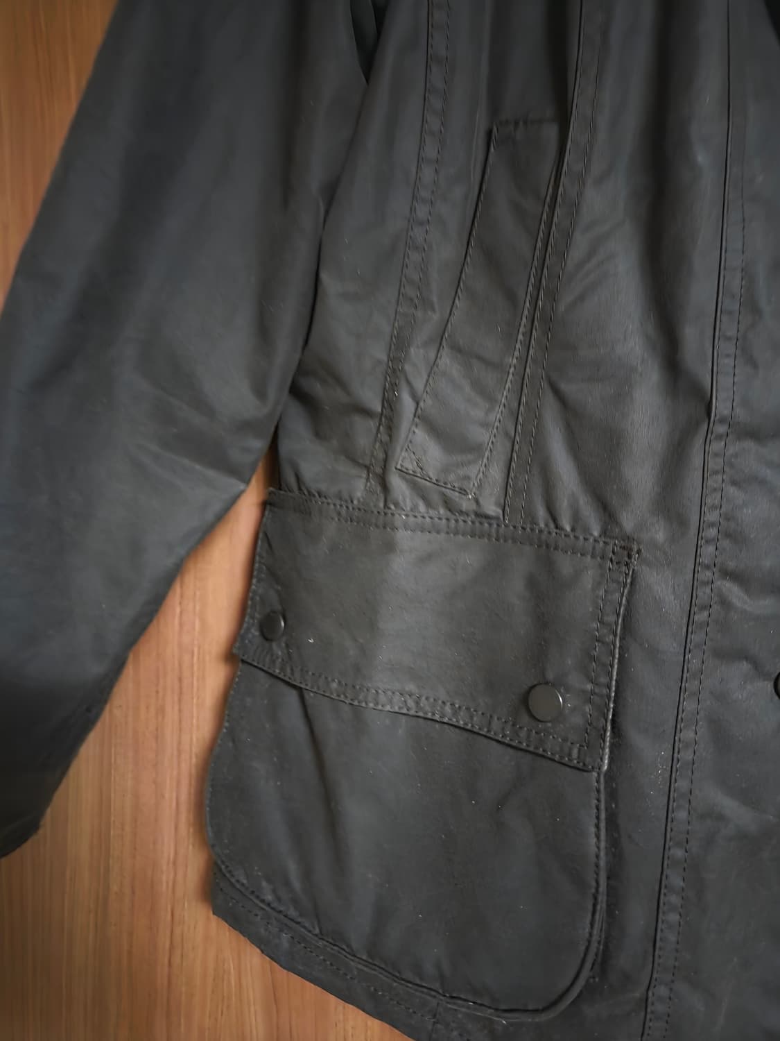 바버 여성 왁스자켓 UK10  상품이미지5