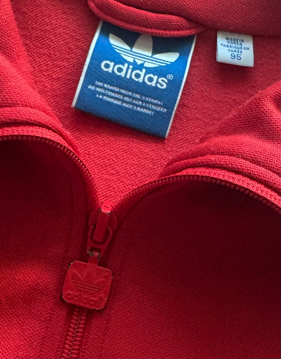 아디다스 유로파 레드 트랙 져지  상품이미지4