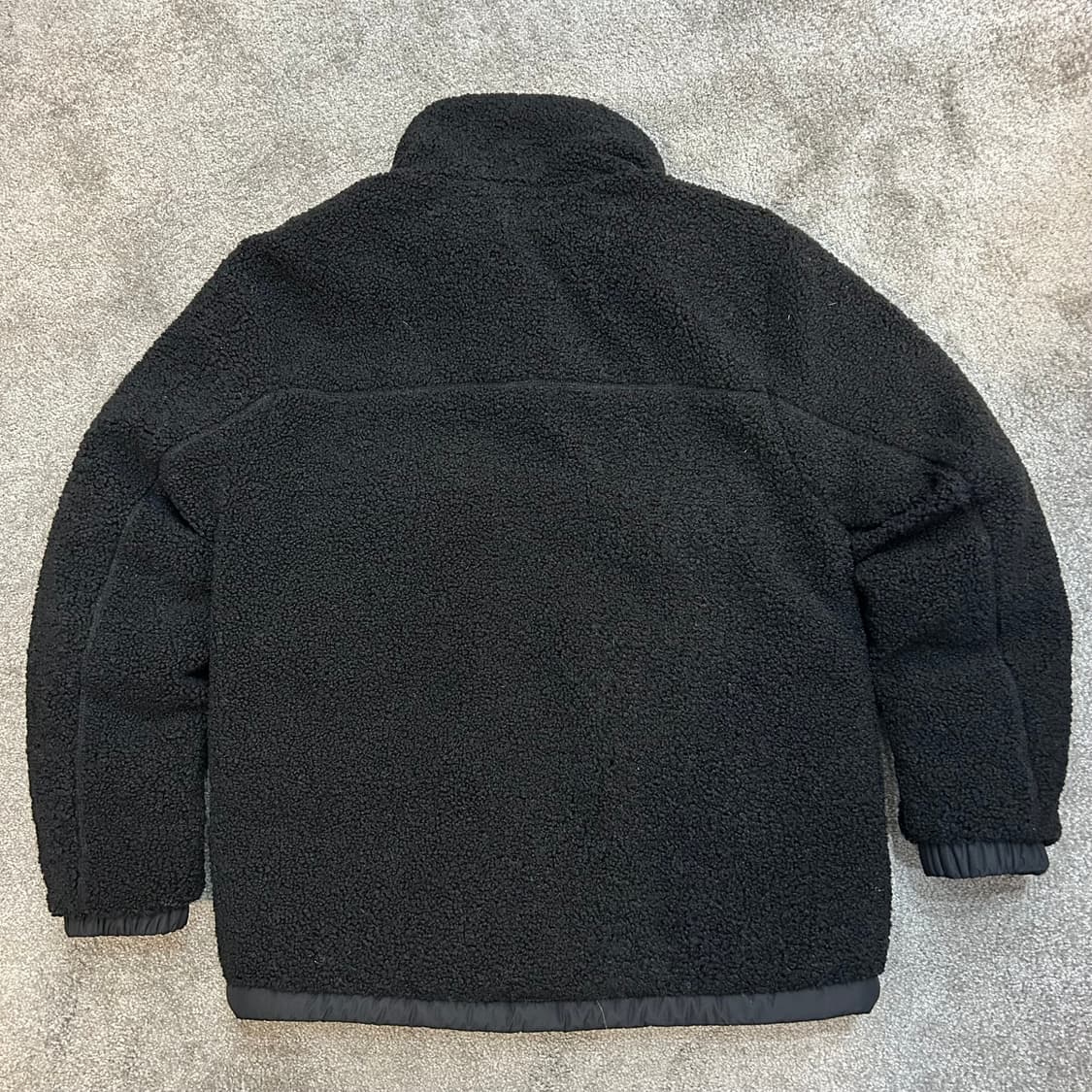 몽벨 리버시블 숏 패딩 M (95) 블랙 상품이미지4