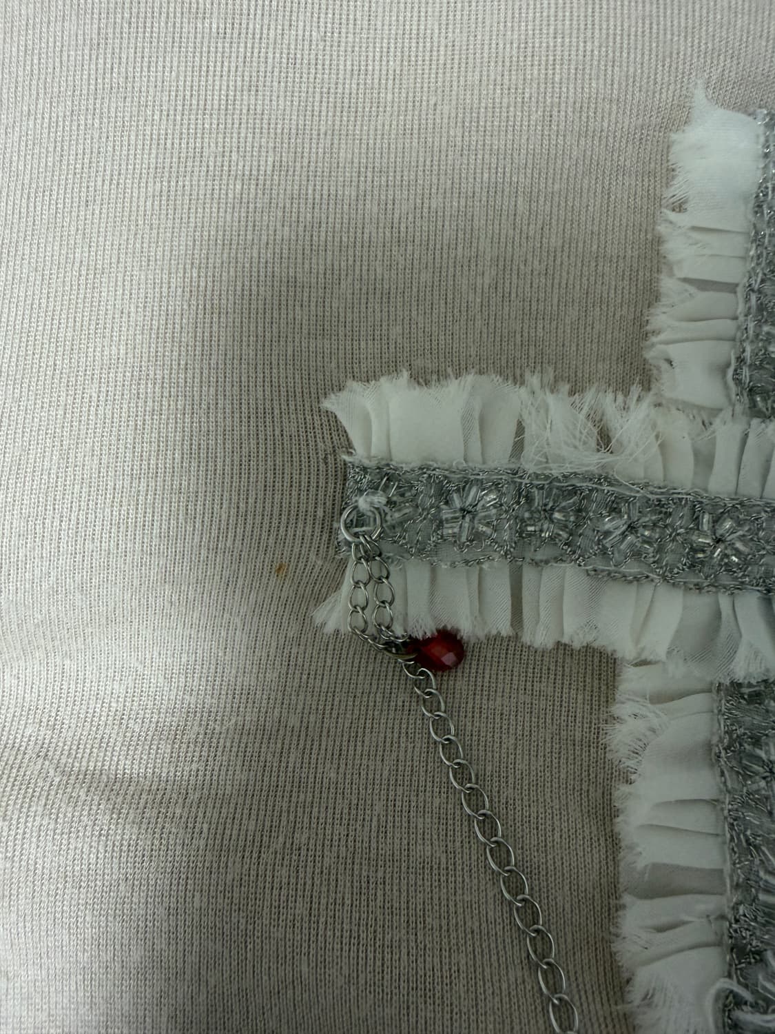 샵페어리 크로스 티셔츠 상품이미지2