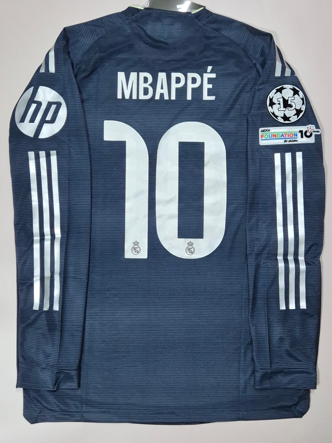 25-26 레알마드리드 어웨이킷 음바페 긴팔 유니폼 XL 상품이미지1