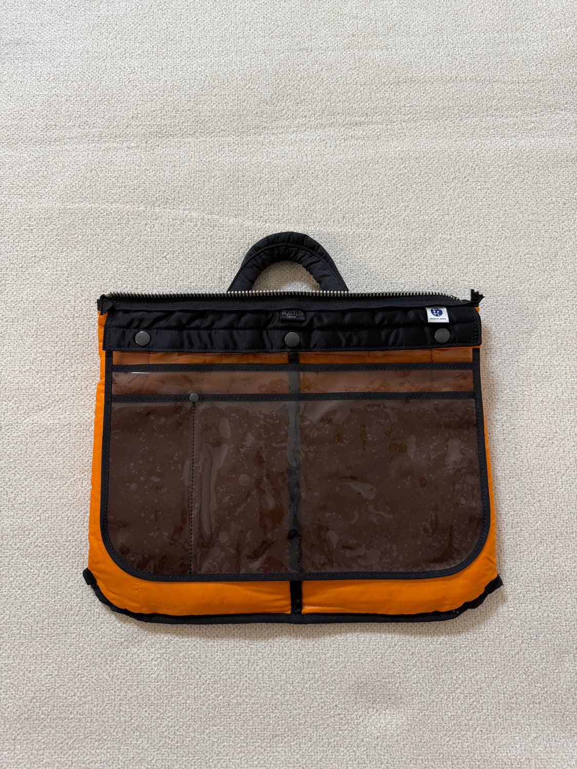 PORTER 포터 탱커 숏 헬멧백 S 블랙 서류가방  상품이미지7