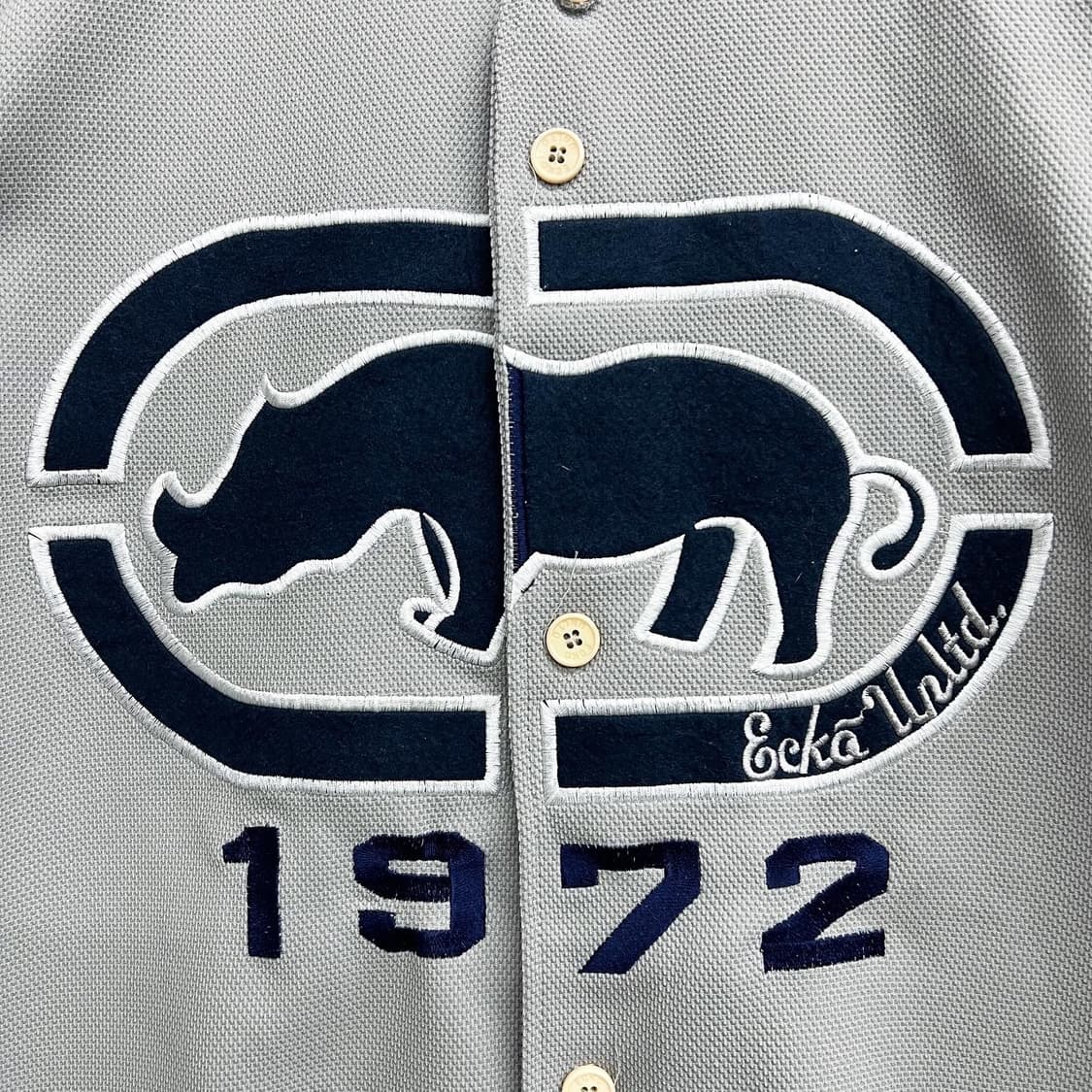 에코 90‘s 리노 엠브로이드 빅사이즈 베이스볼 져지 상품이미지5