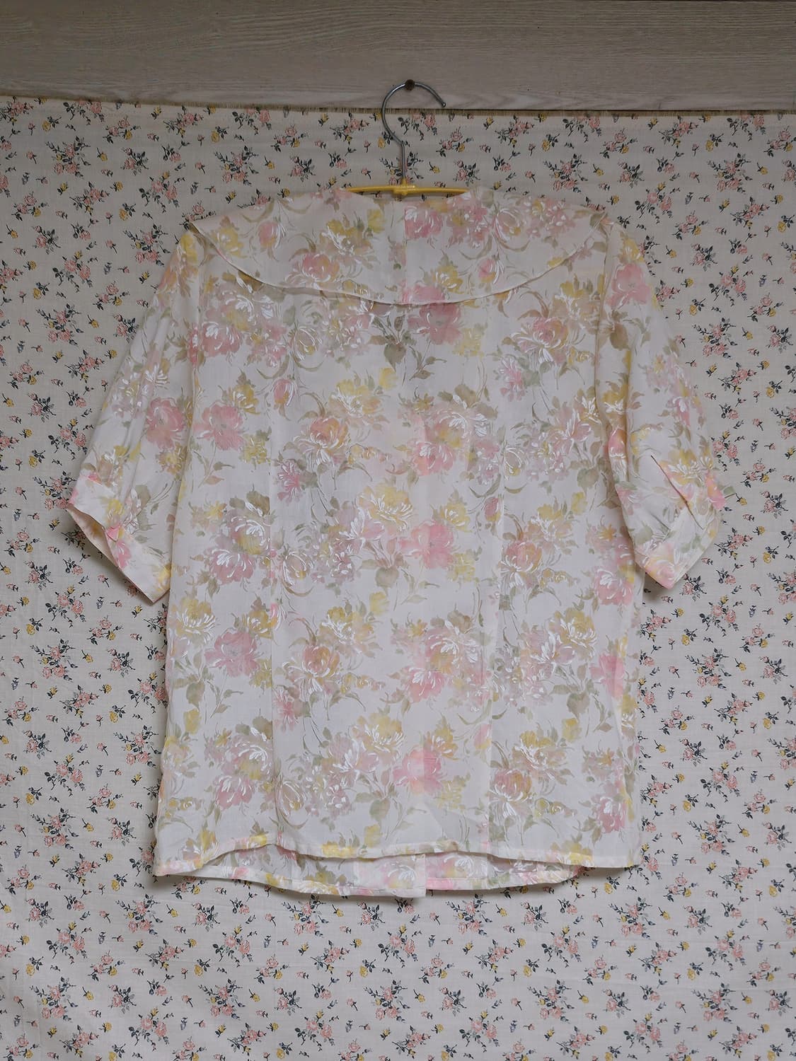 vintage flower blouse 상품이미지2