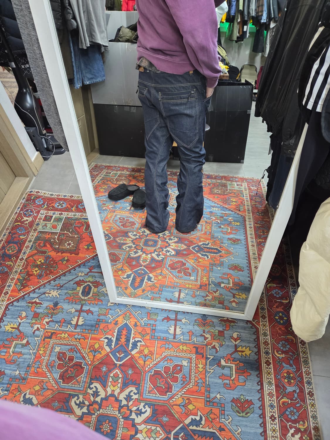 어반어스 보드 데님팬츠 L xl 상품이미지10