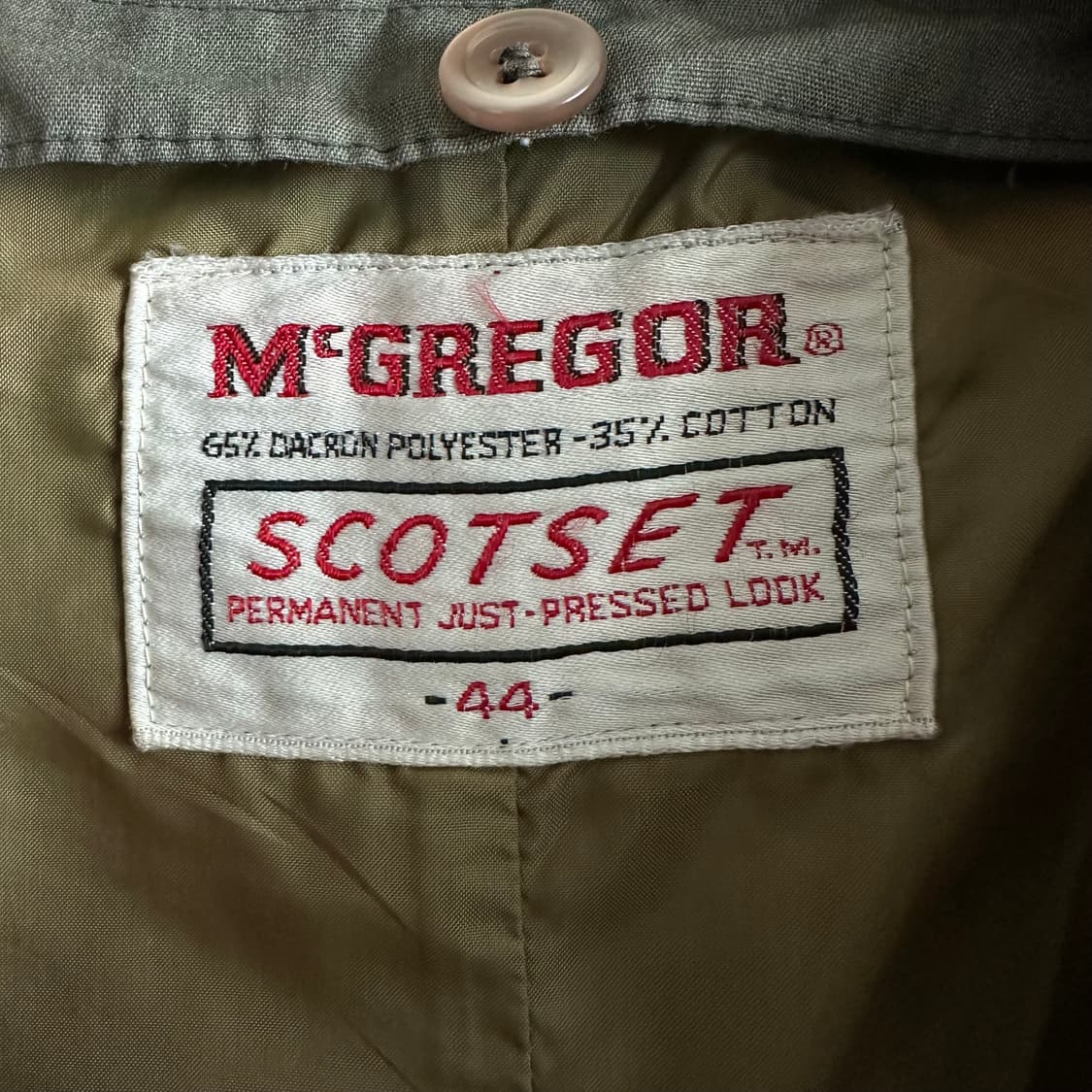70’s 맥그리거 스코셋 체코아미코트 상품이미지6