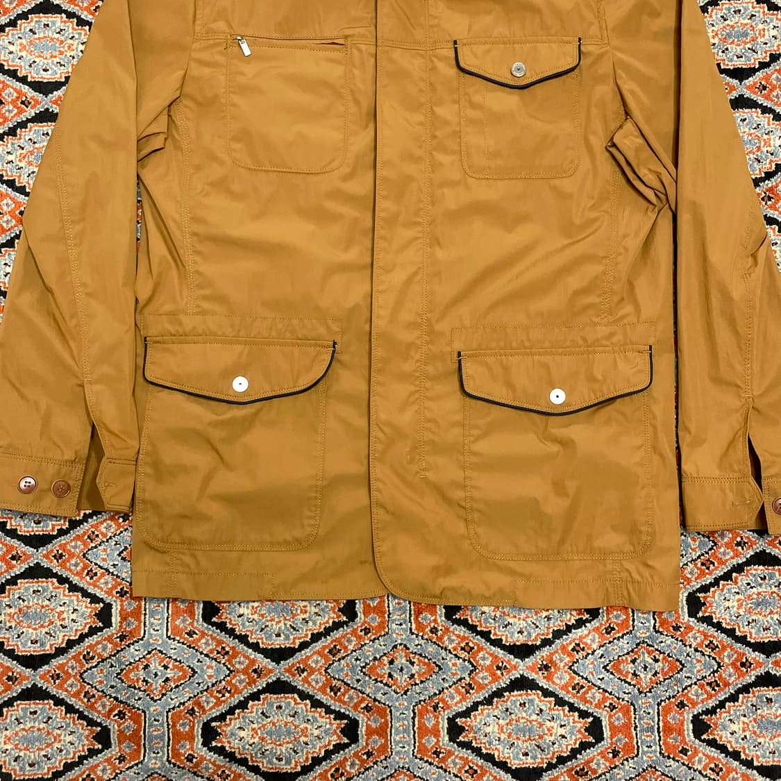 런던포그 카멜 바람막이 자켓 남성105 상품이미지3