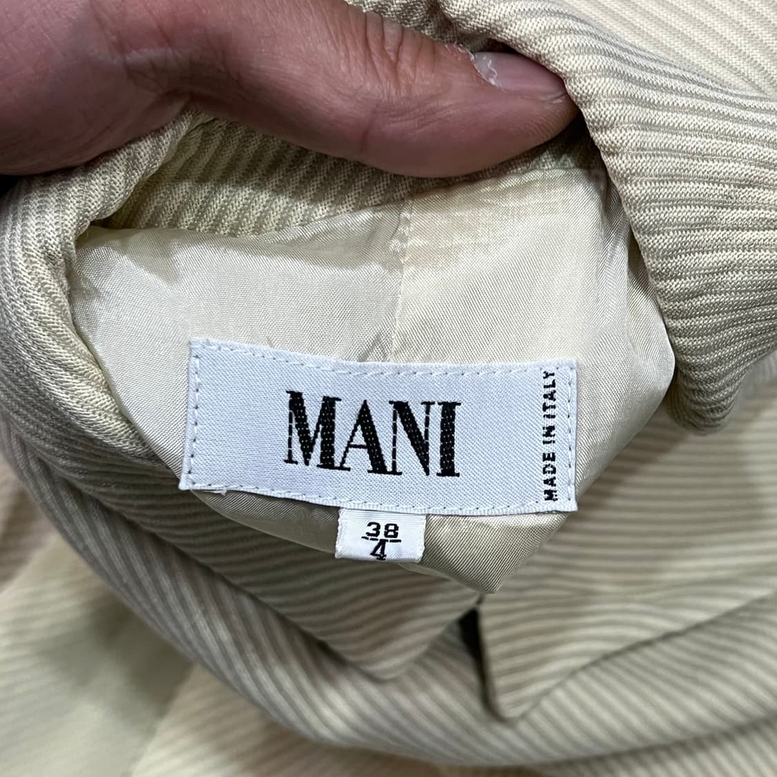  mani 스트라이프 더블 블레이저 y16563 상품이미지5