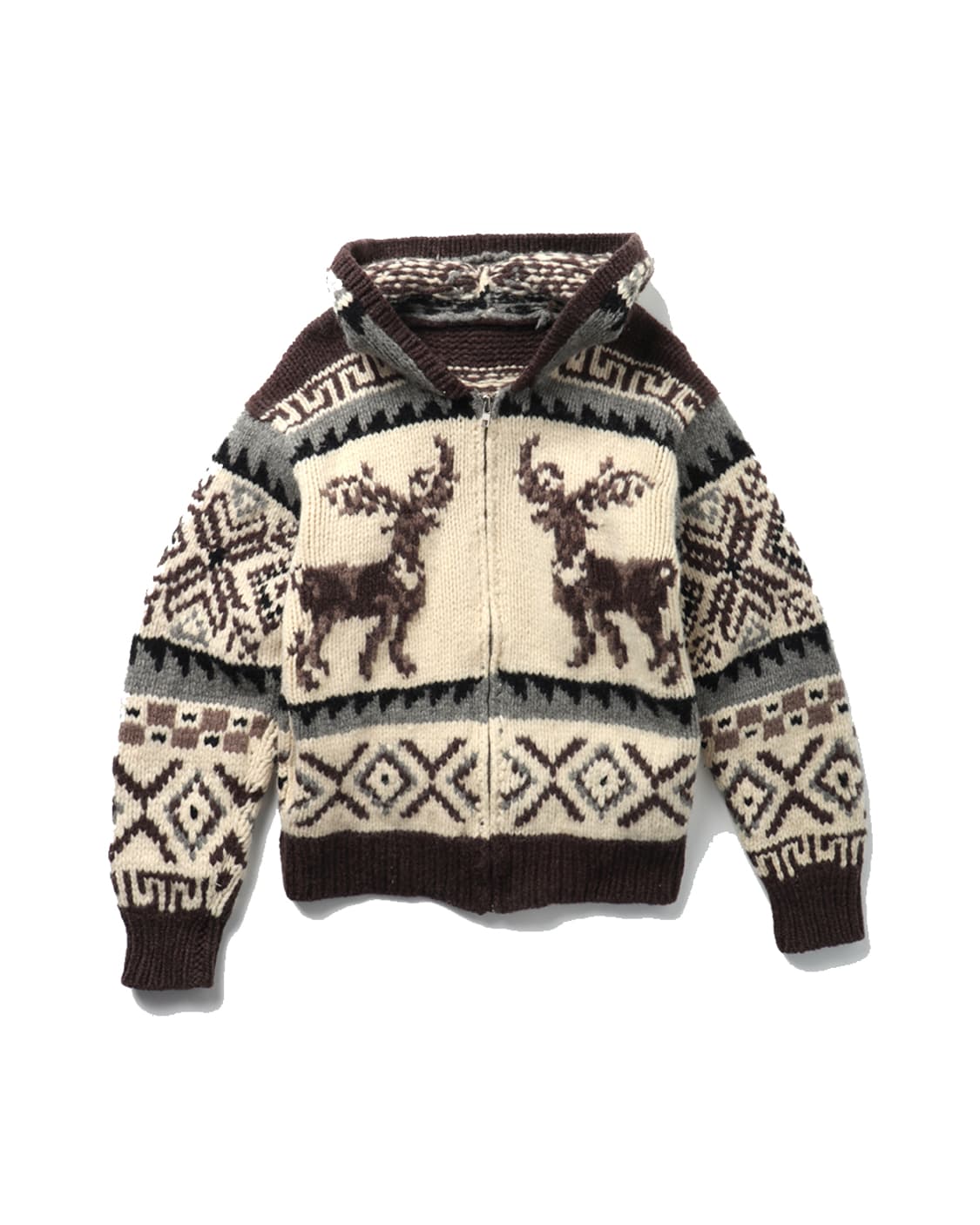 VINTAGE Hooded Cowichan Sweater 상품이미지1