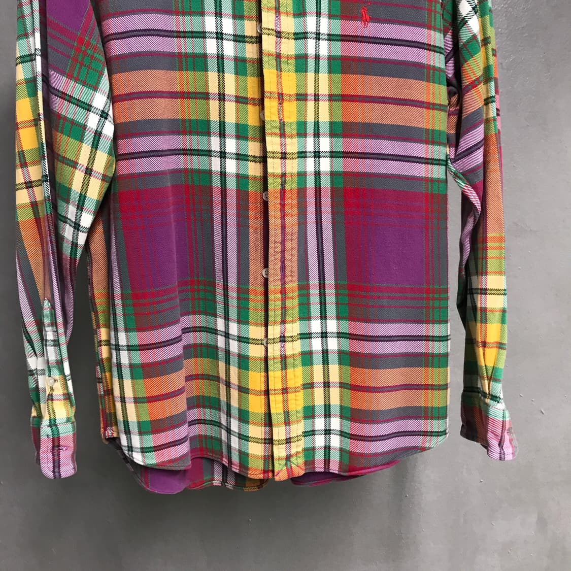 폴로 랄프로렌 체크 셔츠 L 상품이미지3