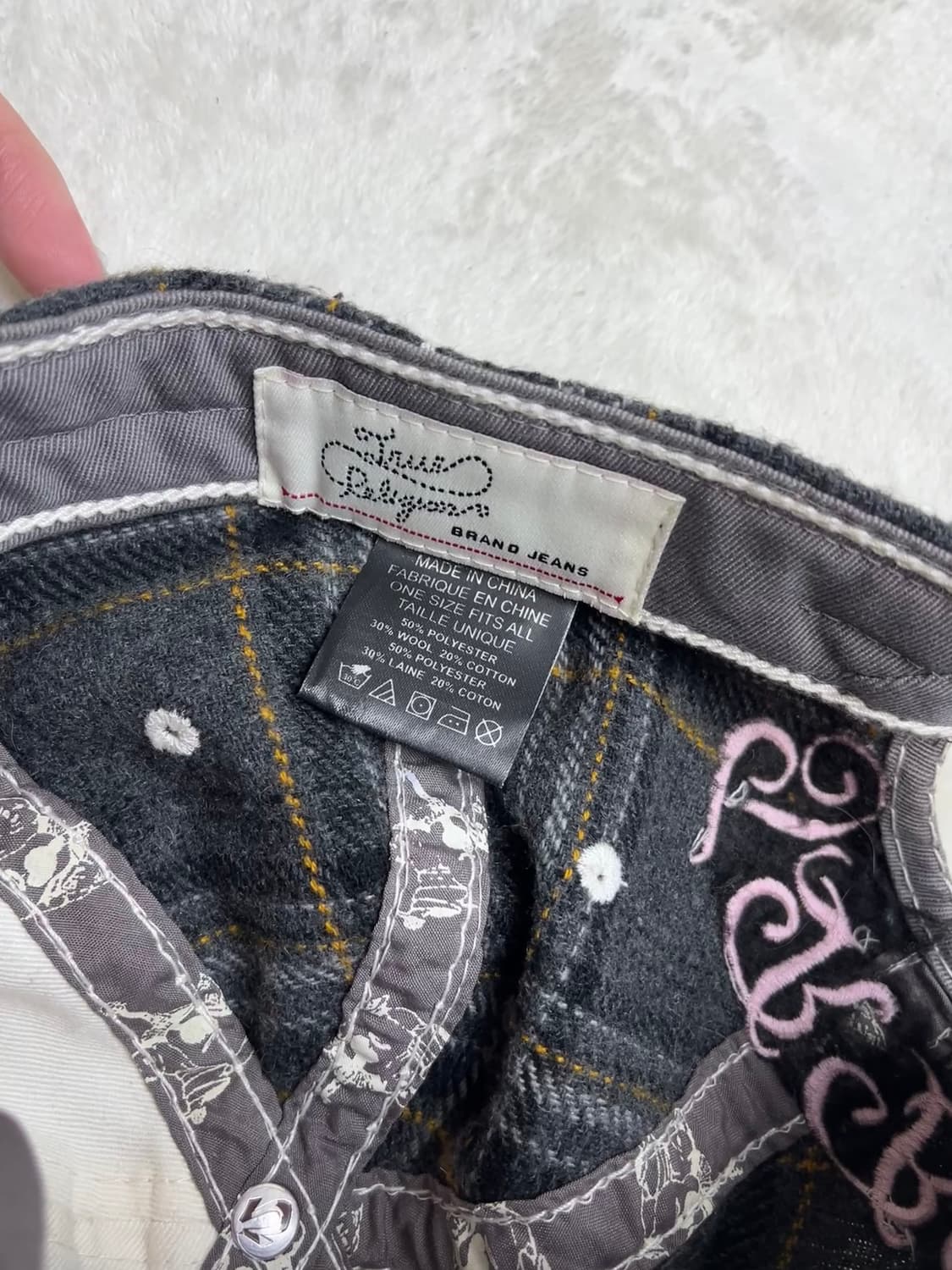 트루릴리전 Y2K 캡  상품이미지7