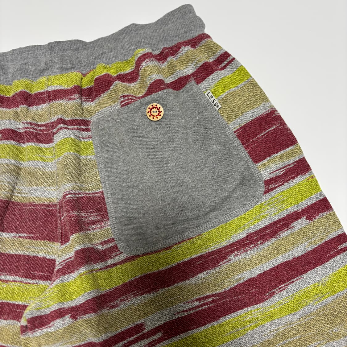 롱비치 서프 스타일 에스닉 멀티 스트라이프 쇼츠 상품이미지5