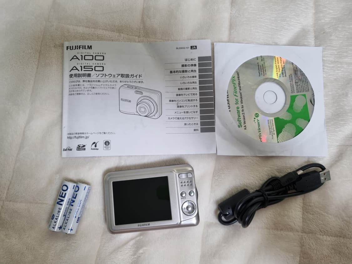 건전지 사용) 후지필름 Finepix A100 상품이미지3