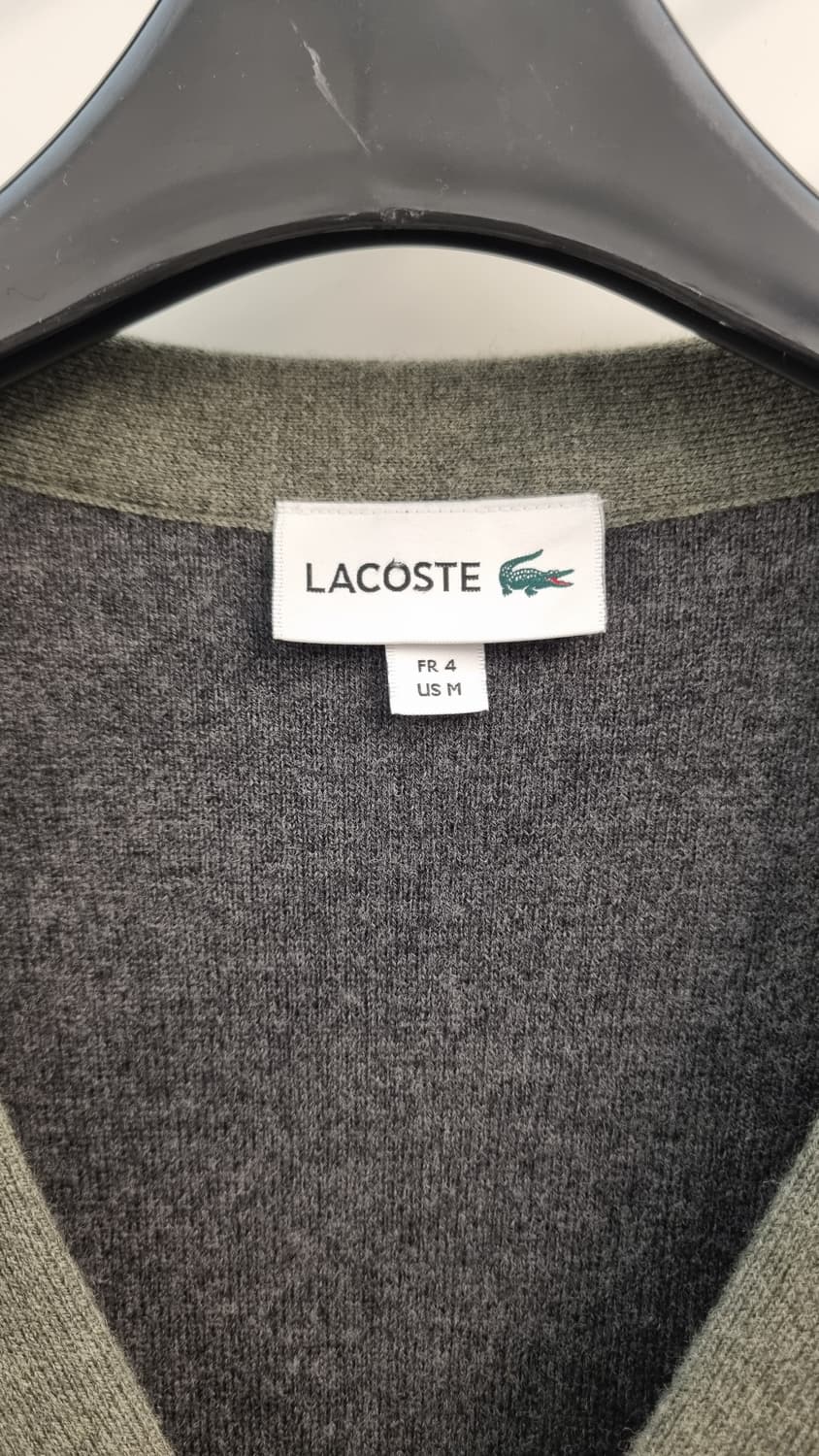 라코스테 브이넥 울니트 가디건 95 상품이미지8
