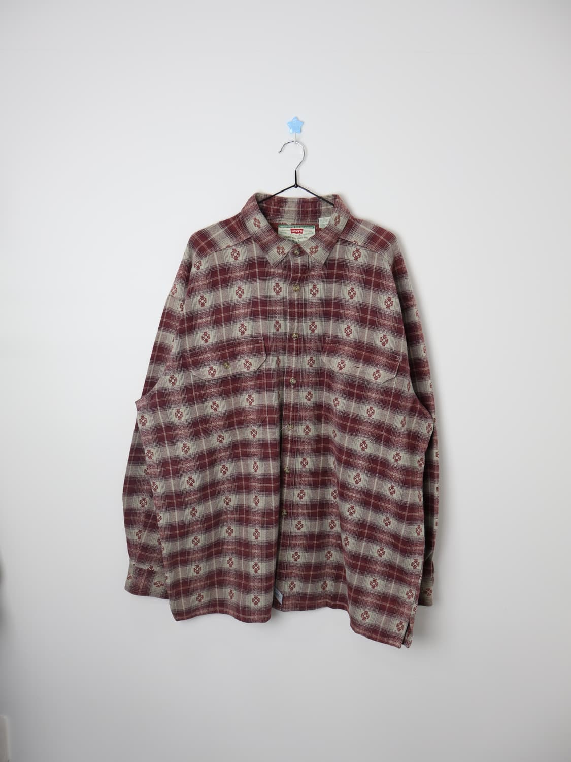 Levi’s 90s Plaid Flannel Shirt 상품이미지1