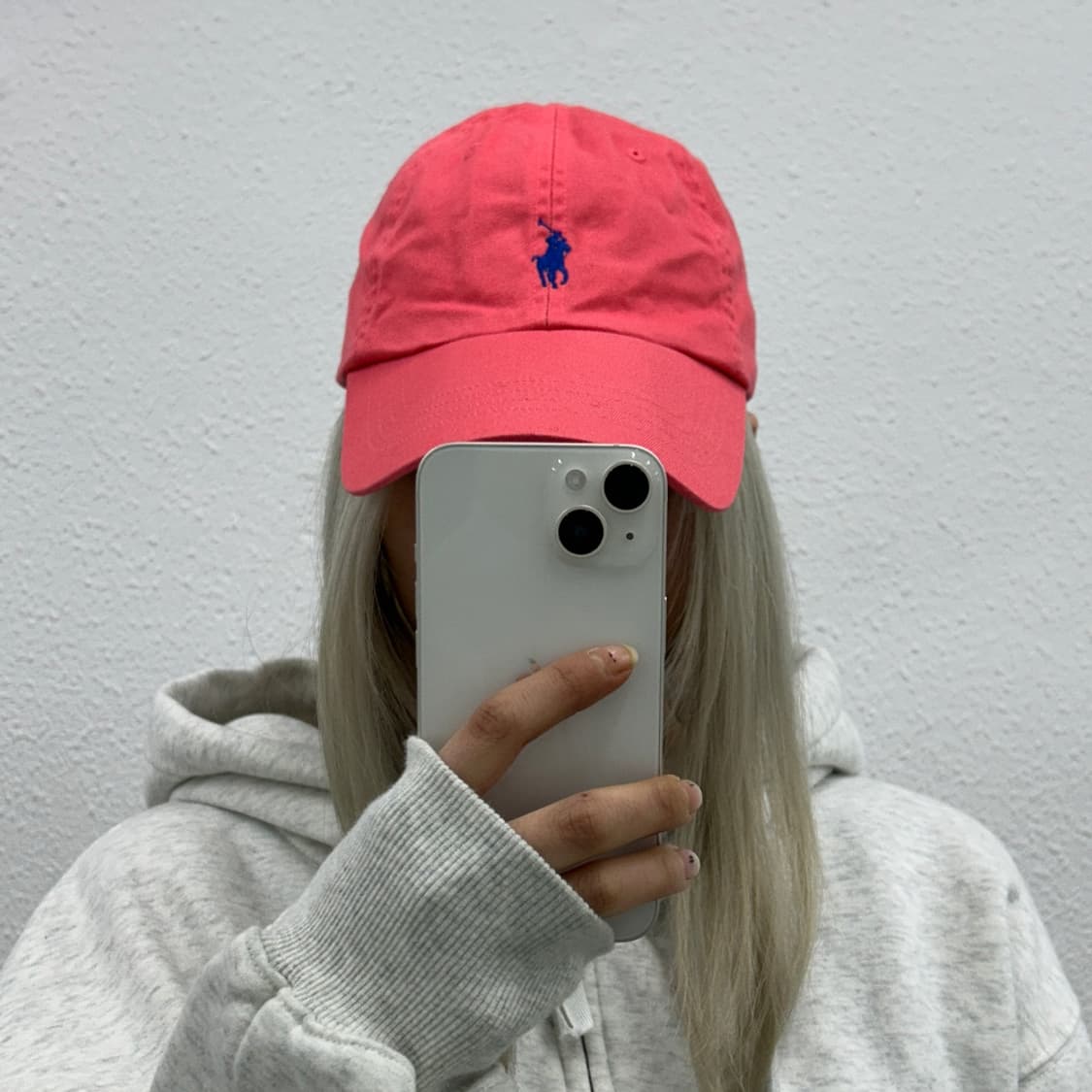 폴로 랄프로렌 블루포니 코랄 볼캡 상품이미지1