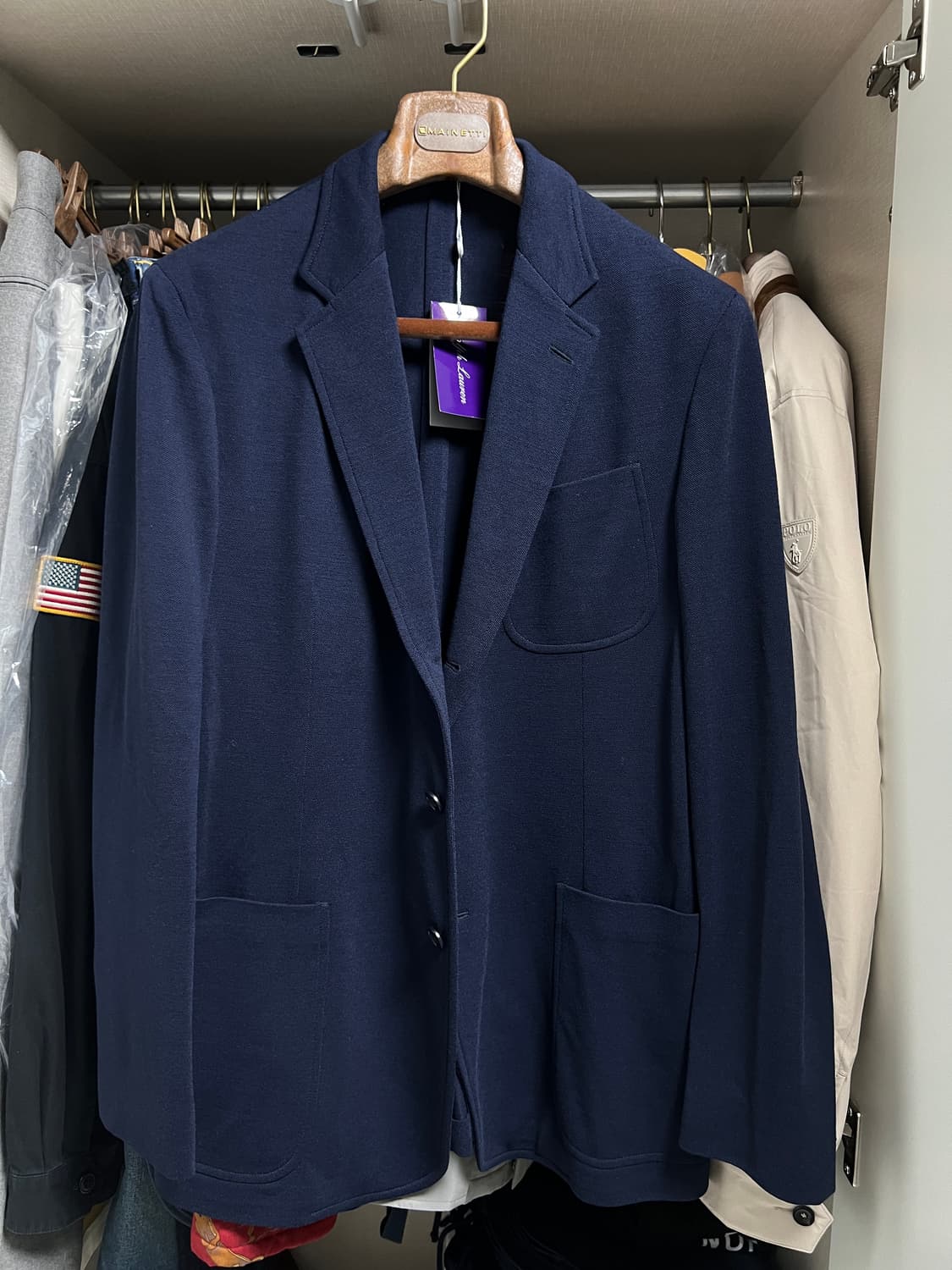 랄프로렌 퍼플라벨 울 자켓  44사이즈 상품이미지1