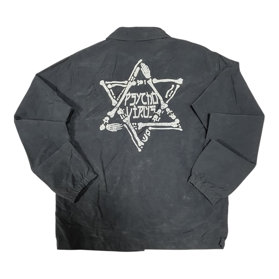 ✨ (바배) 스컬버니 블랙 코치 자켓 상품이미지1