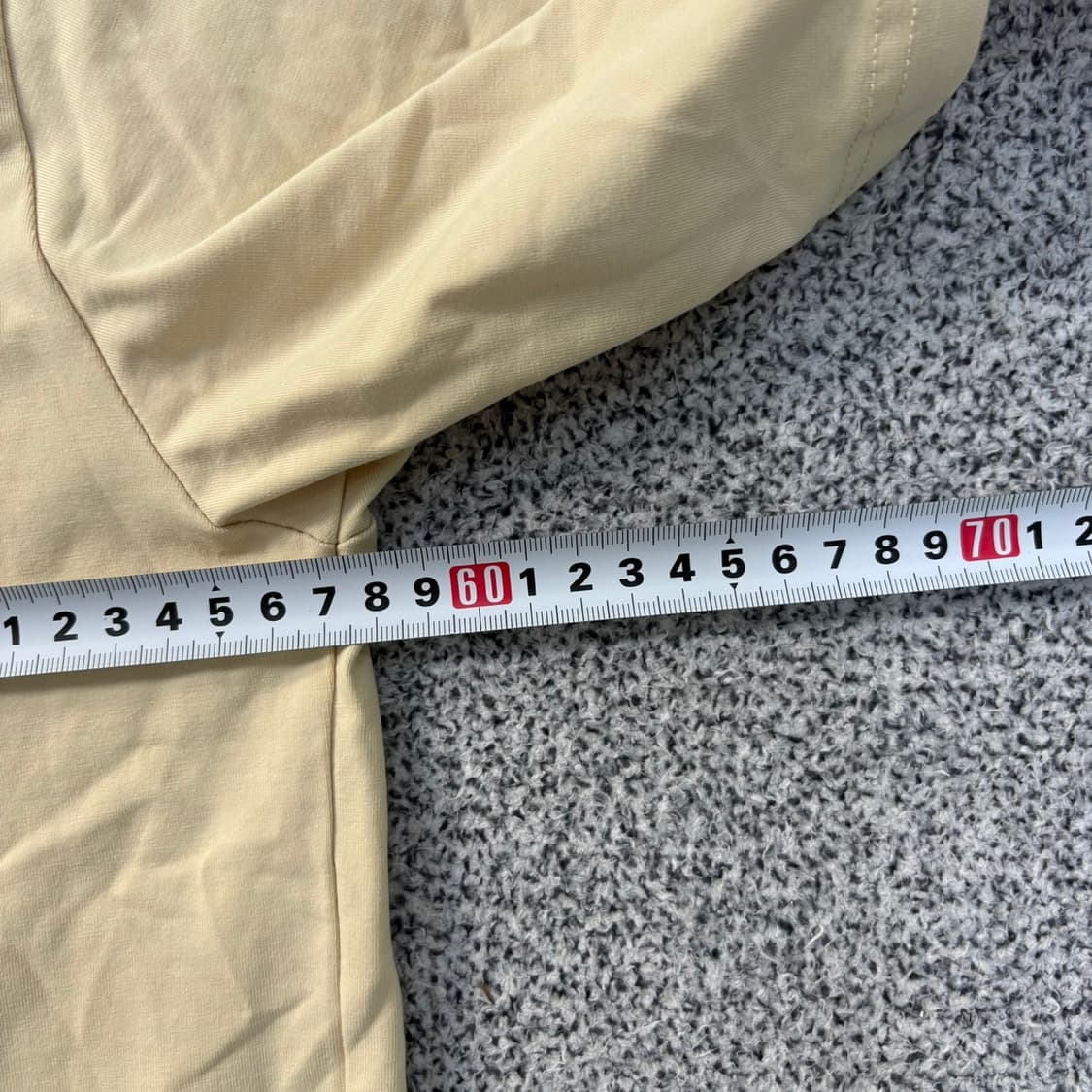 실측 남성 스몰로고 반팔 티셔츠 0414J 상품이미지5