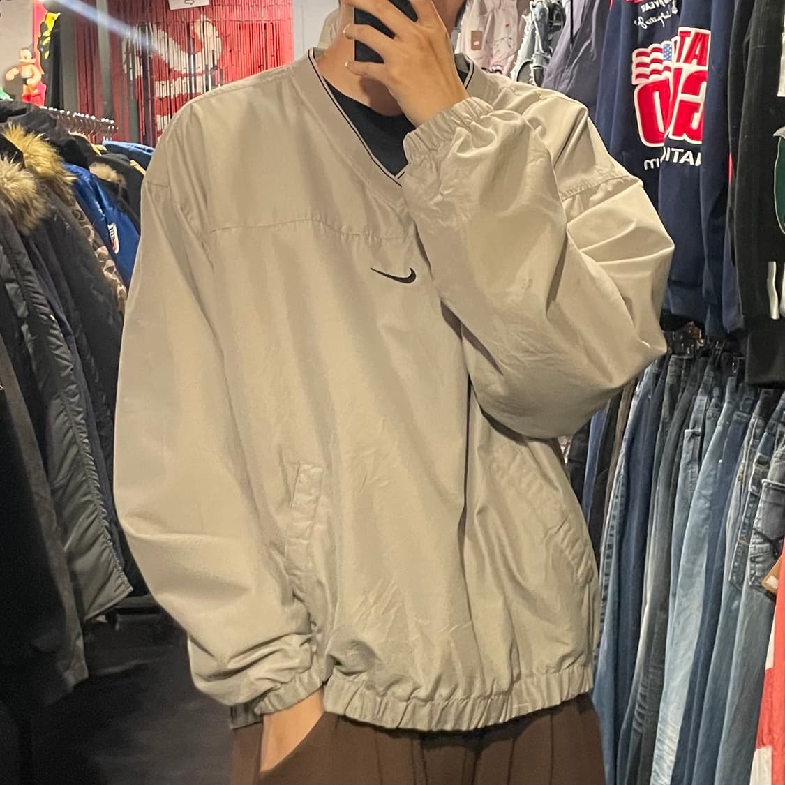 [IM] Nike 나이키 베이지 웜업 상품이미지4