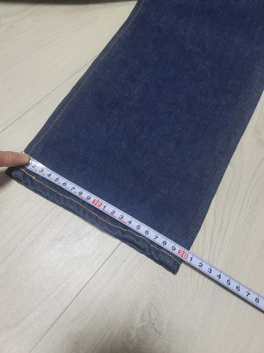 더블알엘 RRL 로우스트레이트 셀비지진(원워시) 상품이미지9