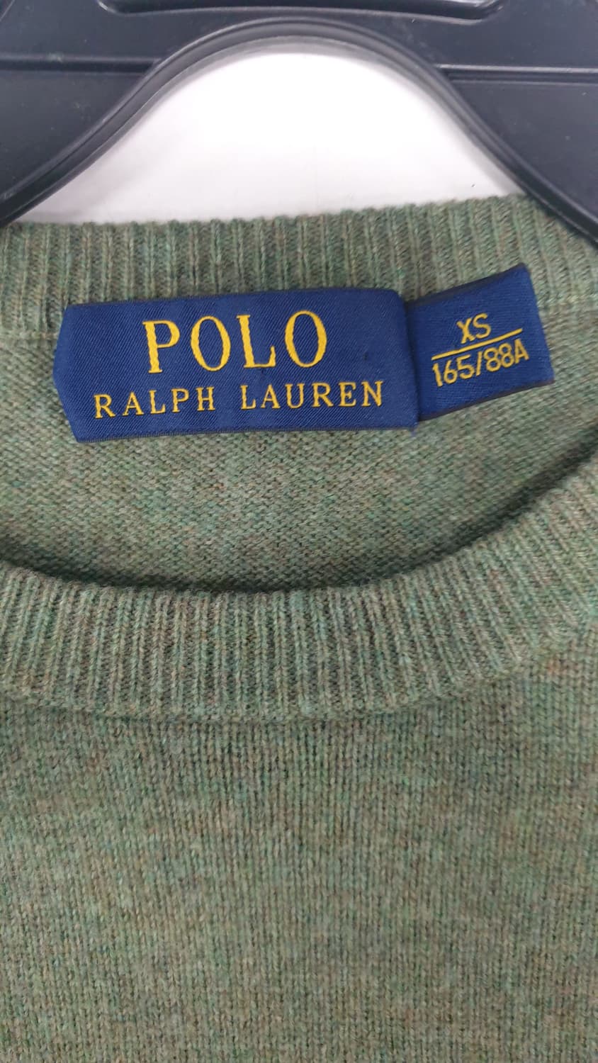폴로 랄프로렌  메리노울 니트 XS 올리브 상품이미지4