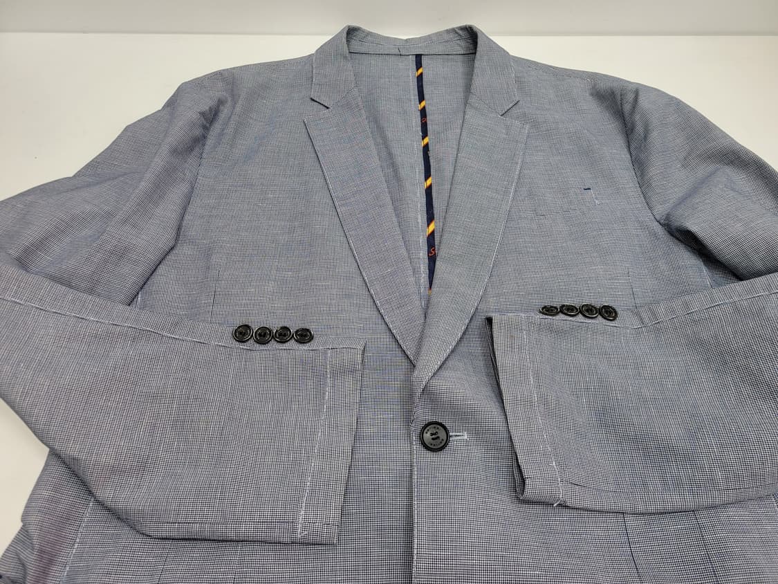 Series 시리즈 잔체크 블레이저 자켓 / 남 110 (추천 105)
 상품이미지3