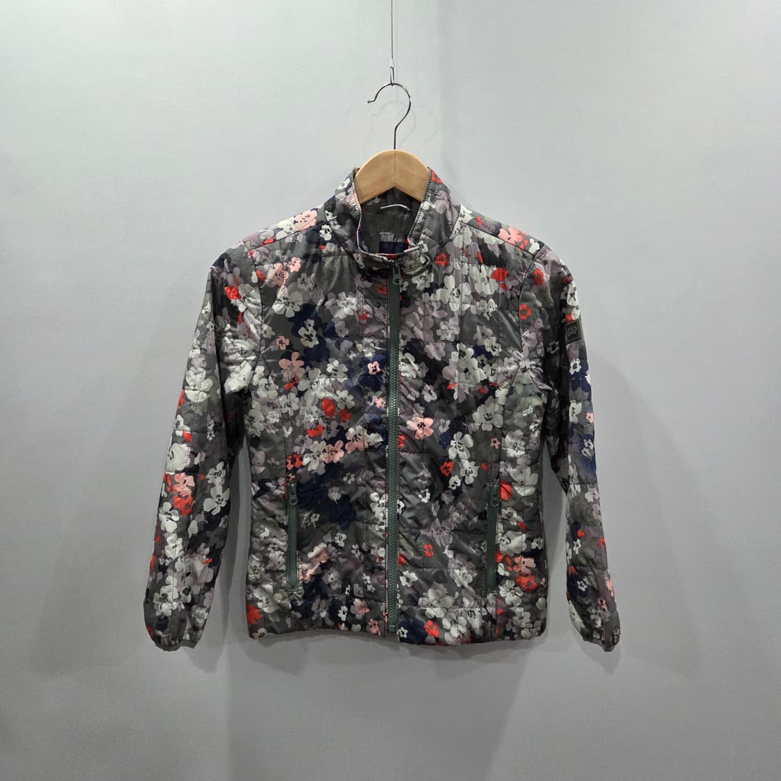 갭 키즈 플라워 패턴 퀼팅 자켓 L/10 상품이미지1