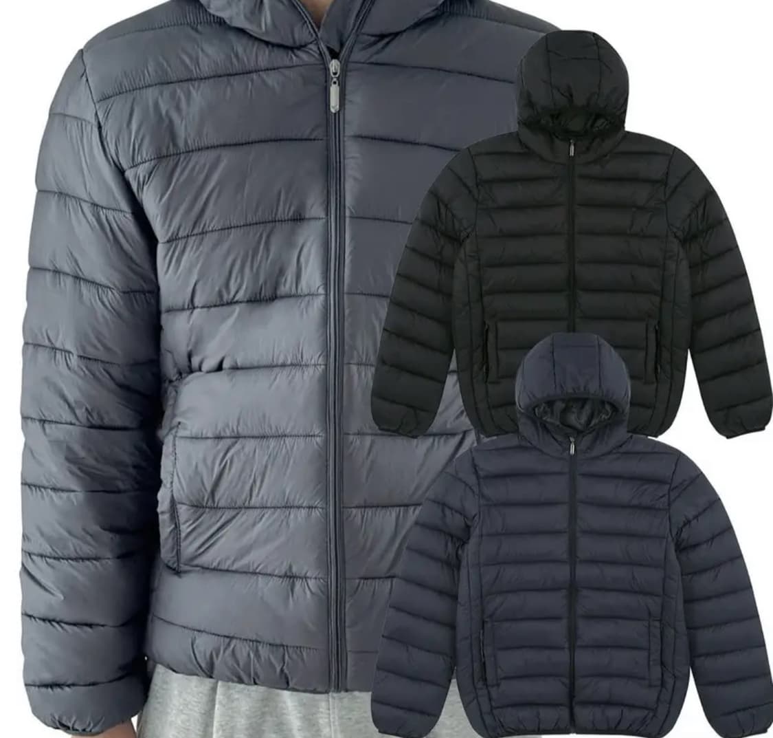 새상품) 라이트 후디 패딩 XXL 블랙, 네이비 상품이미지1