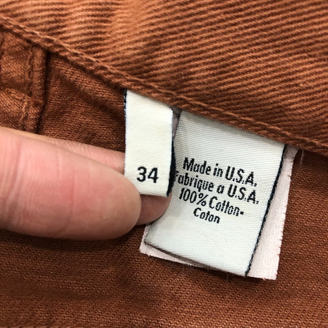 캘빈클라인 USA 브라운 데님 팬츠 상품이미지7