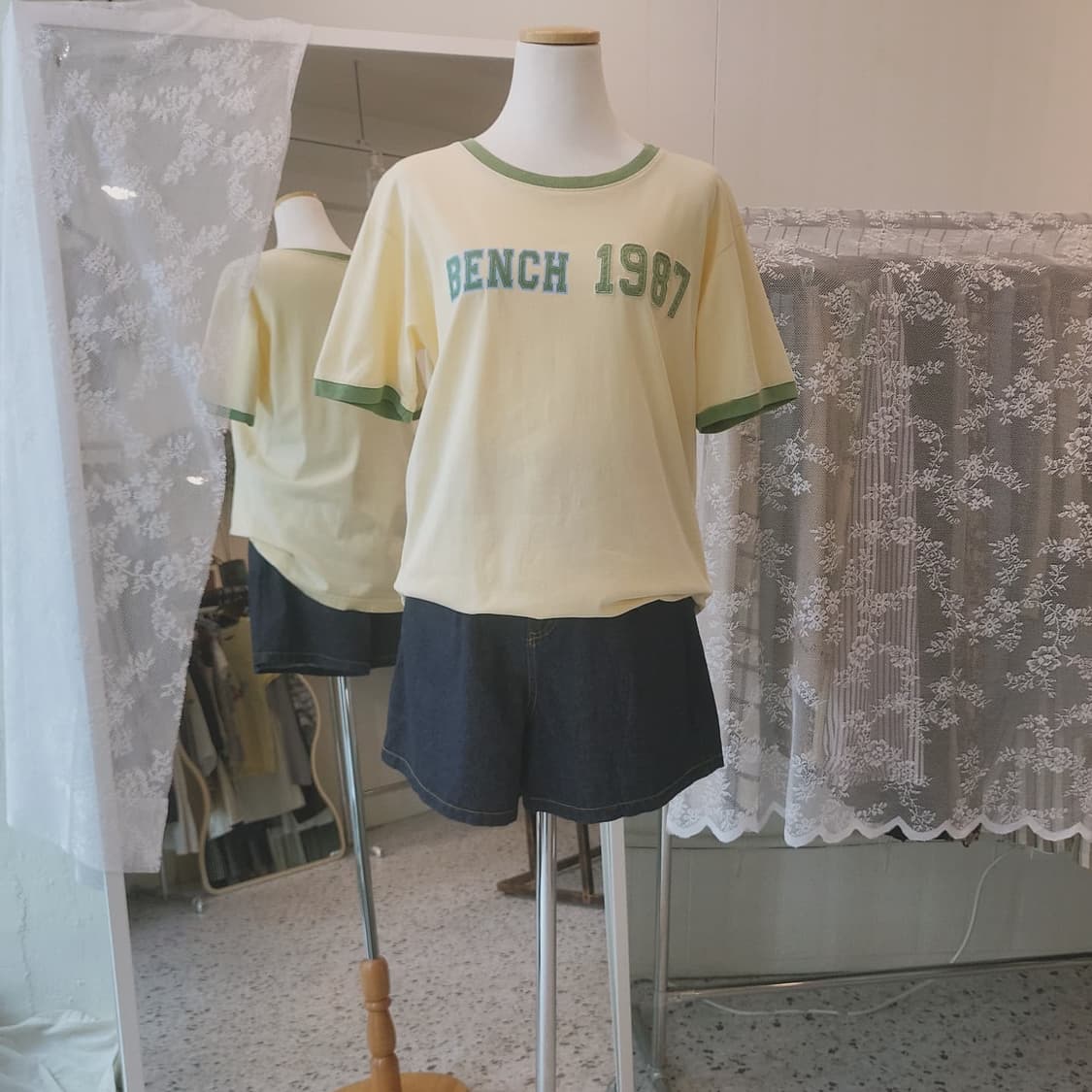 Bench1987 빈티지 링거티 상품이미지7