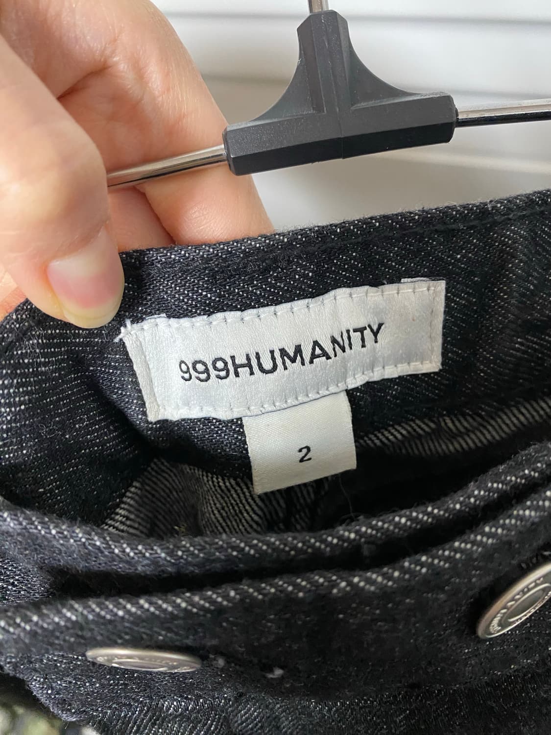 999휴머니티 데님 롱 맥시 스커트 상품이미지7