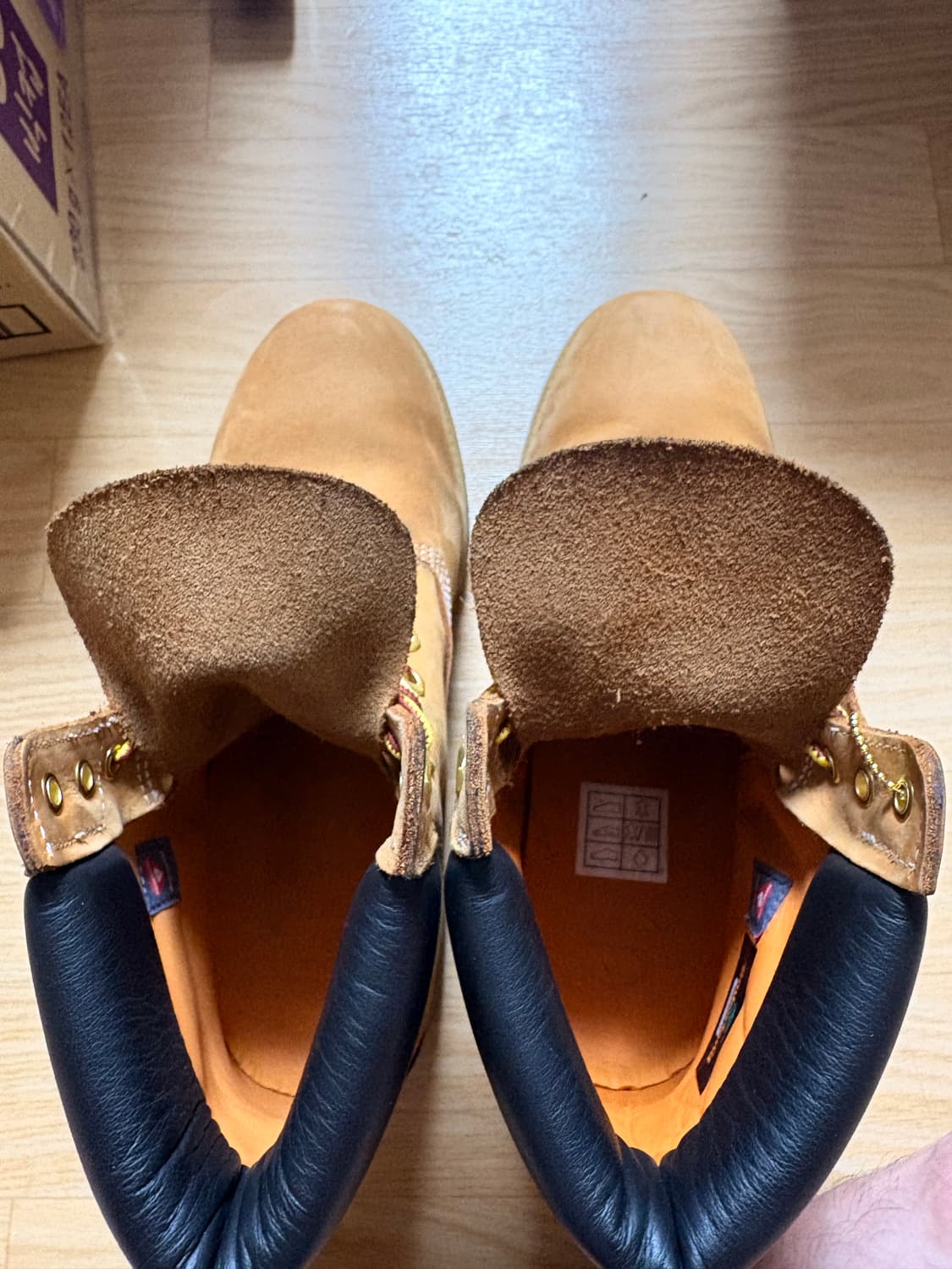 팀버랜드 프리미엄 6인치 워터프루프 부츠 위트 누벅 -와이드 상품이미지3