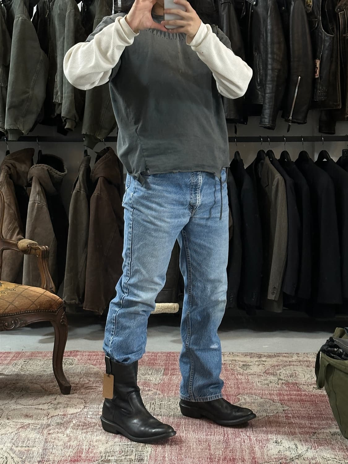 90's OG USA Made 레드윙 페코스 레드윙 웨스턴 부츠 상품이미지2