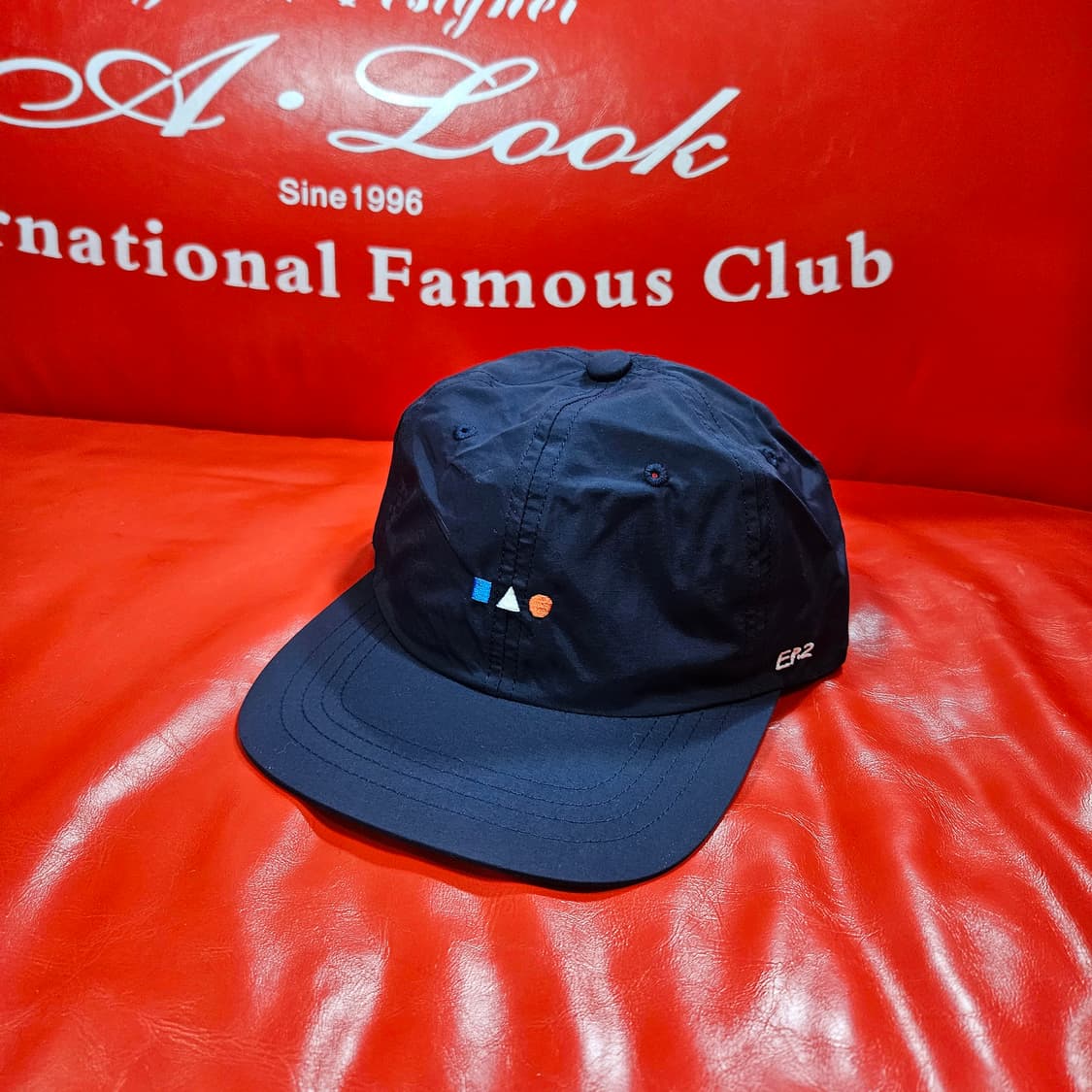 (새상품) Maniere in Paris 나일론 시그니쳐 로고 캠프캡 상품이미지1