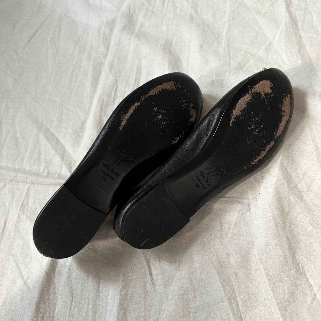 Giuseppe Zanotti 쥬세페자노티 스파이크스터드 캡토레더플랫 상품이미지6