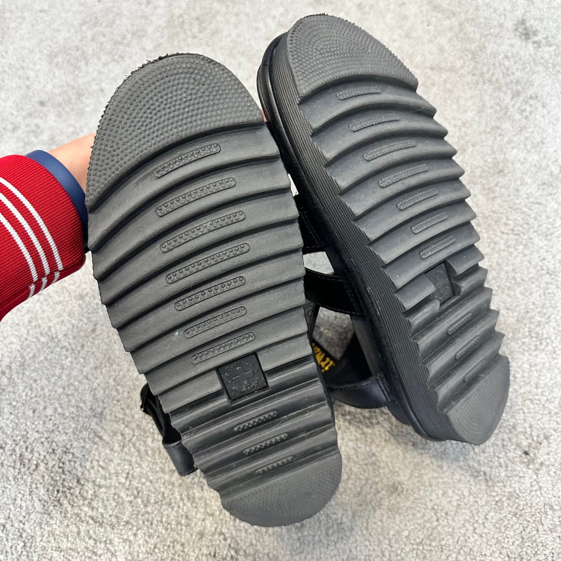 닥터마틴 블레어 블랙 블란도 가죽 스트랩 샌들240 상품이미지2