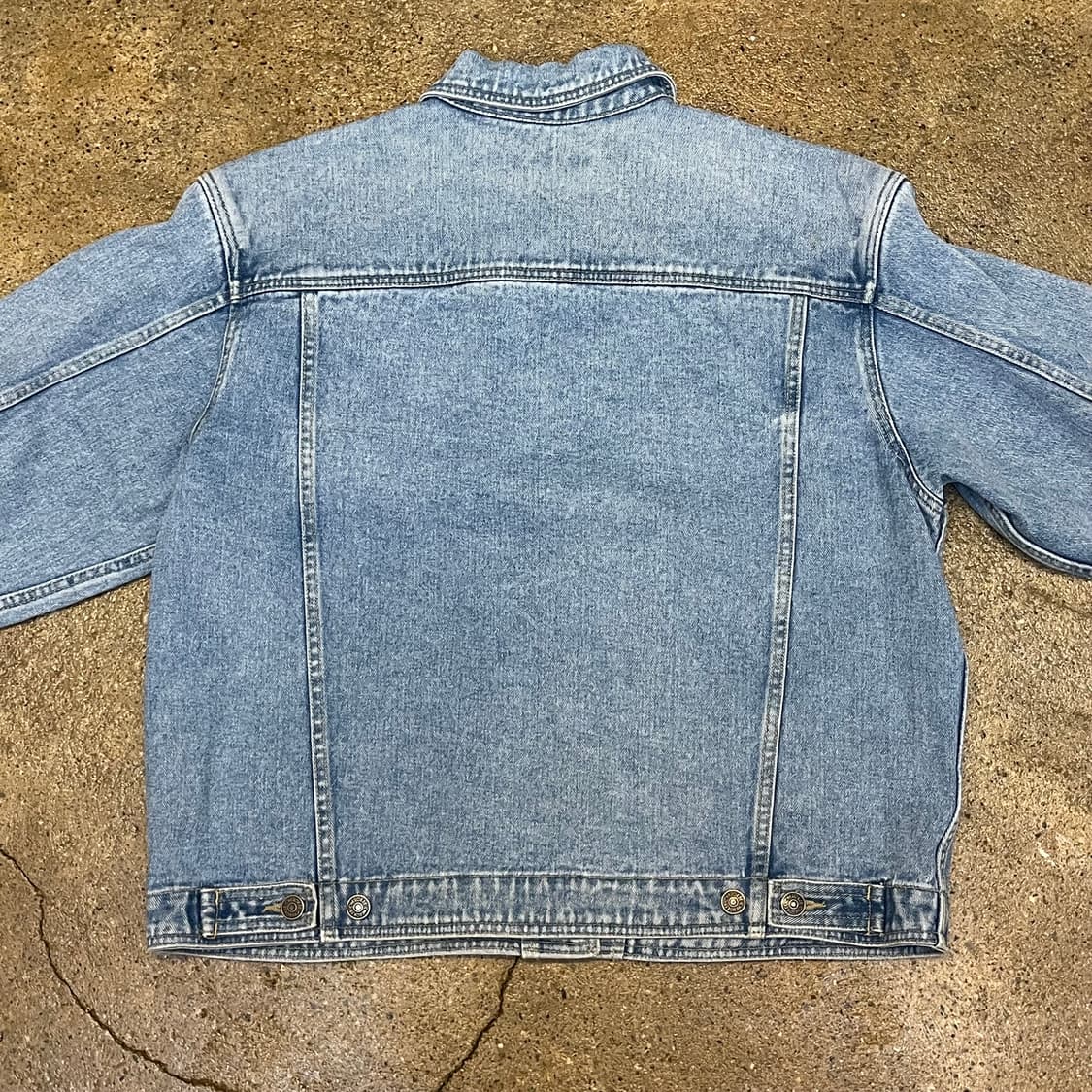 레어 90s 빈티지 USA 체로키 연청 트러커 데님자켓 청자켓 상품이미지7