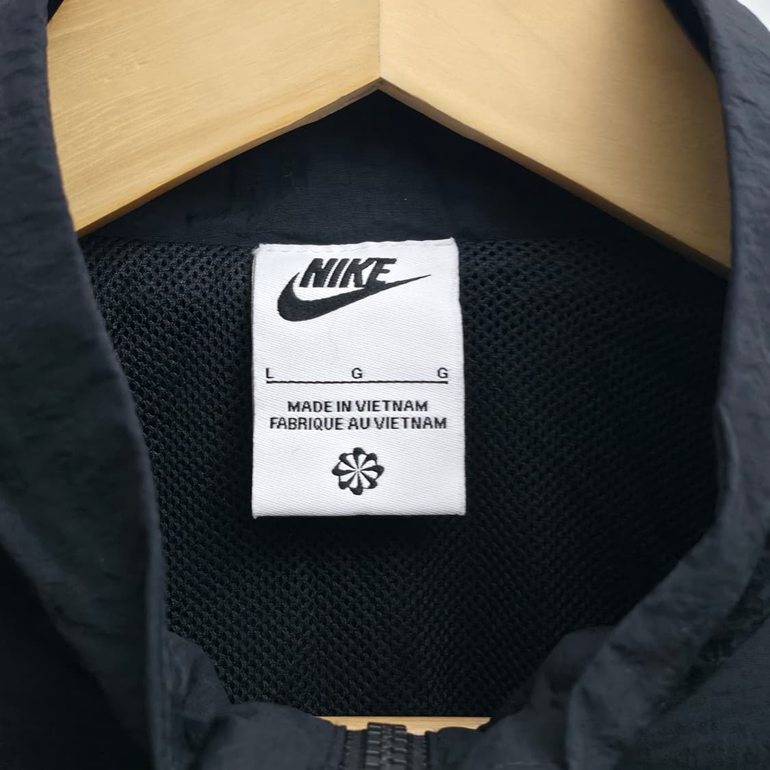 [L] 나이키 블랙 바람막이 상품이미지5