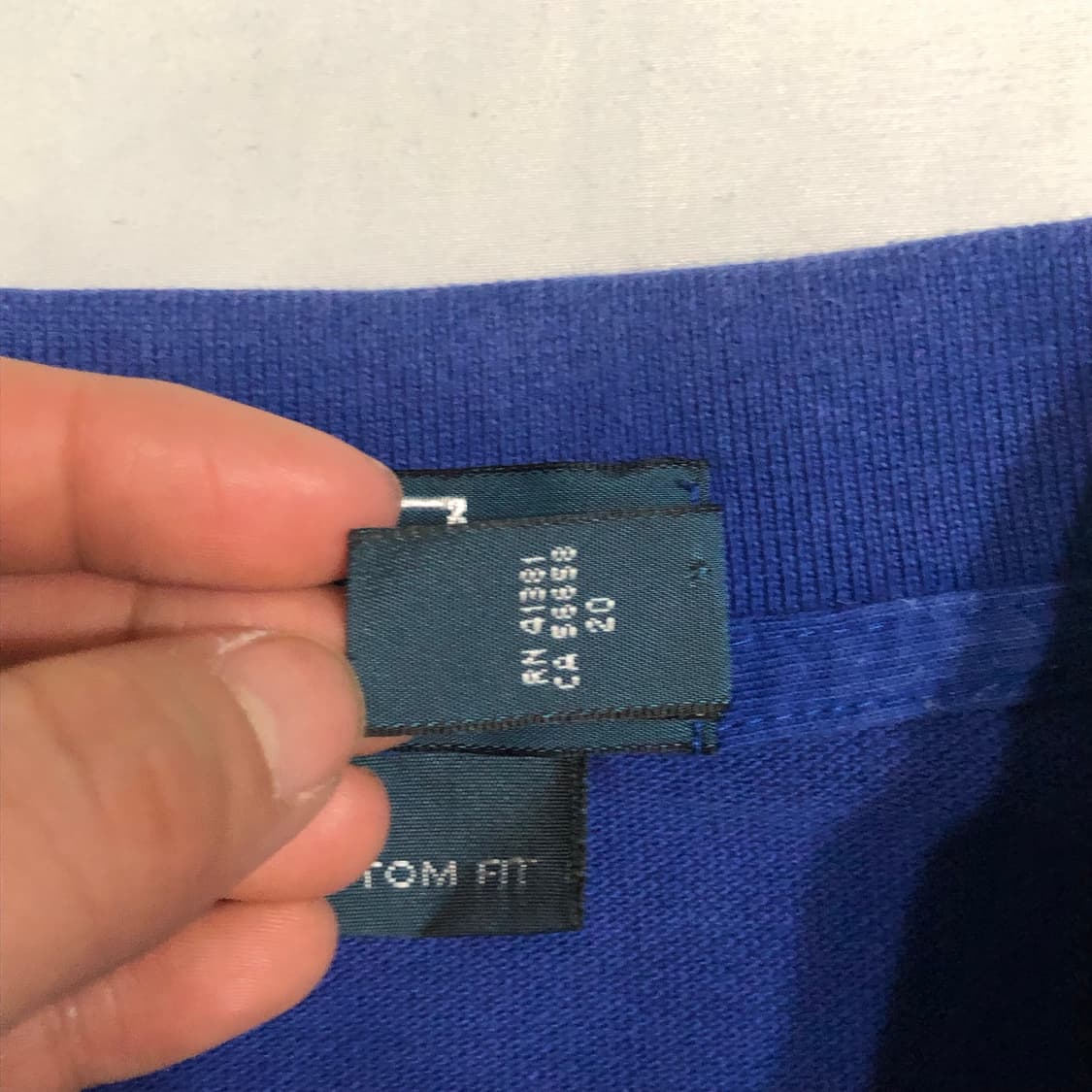 폴로 랄프로렌 성조기 빅포니 블루 카라티 상품이미지6