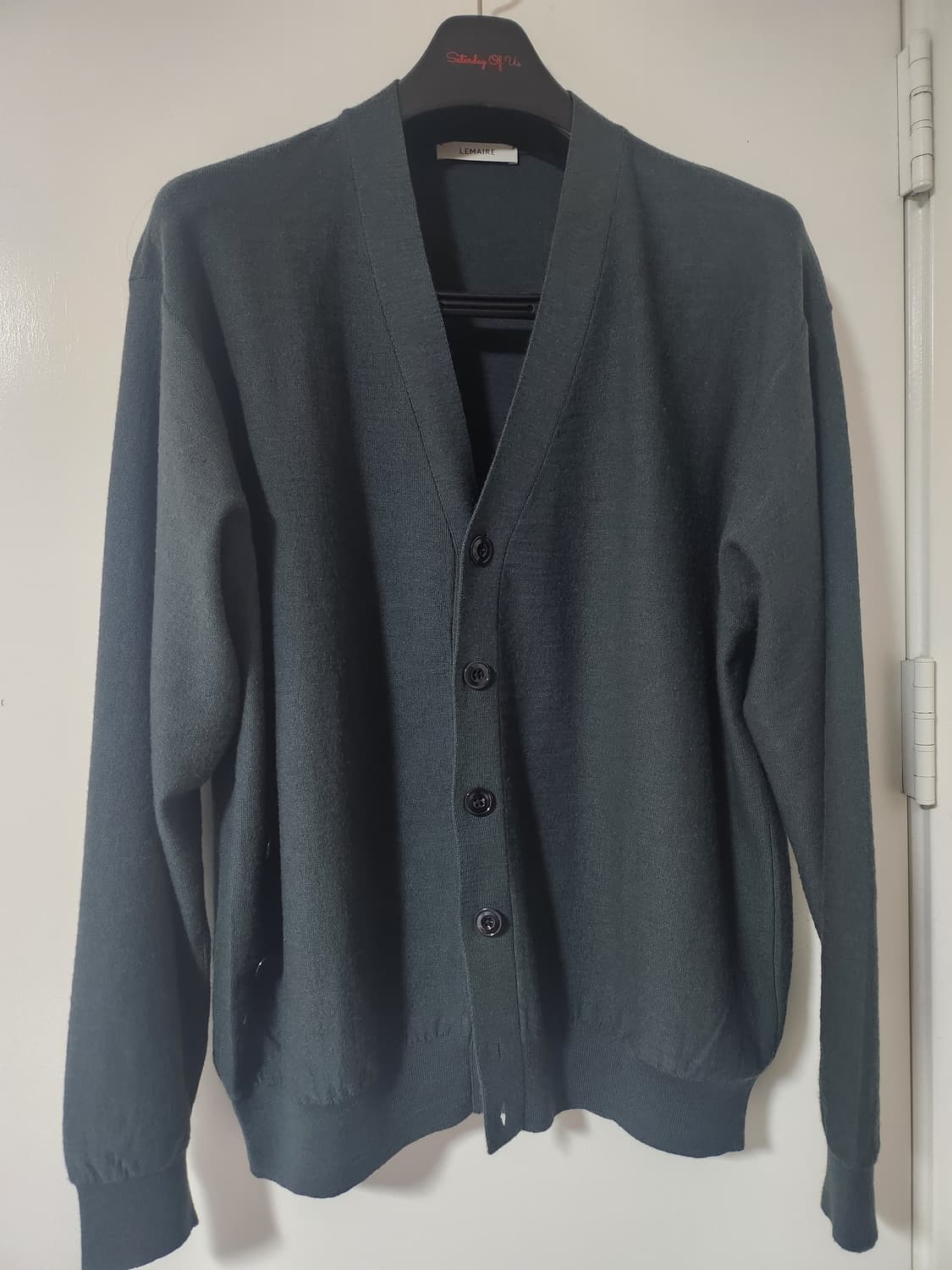 [M] 르메르 25SS 릴렉스드 트위스티드 가디건 - 카본 상품이미지7