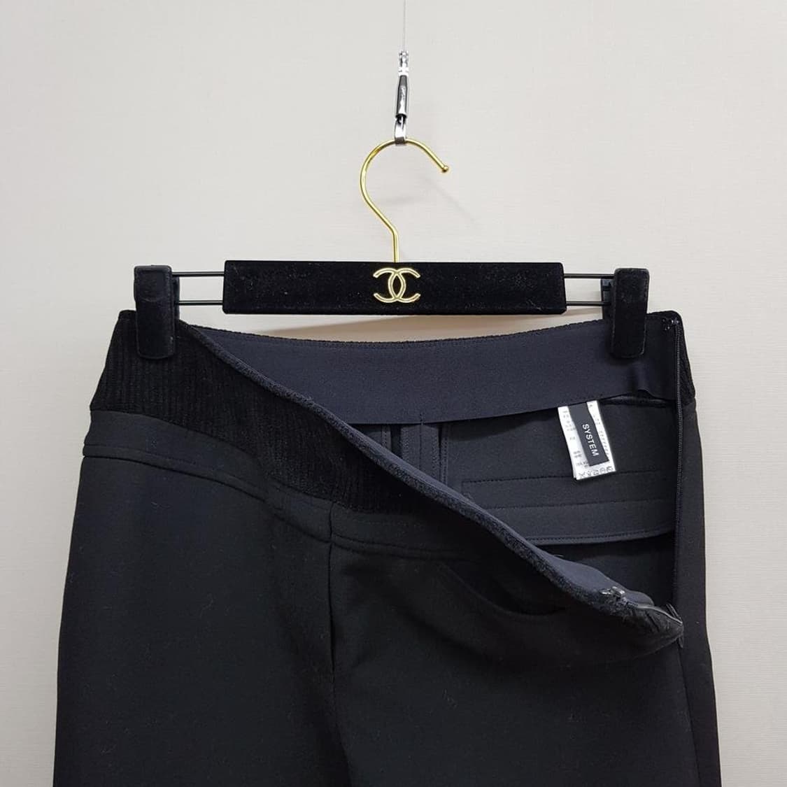 한섬 SJSJ 2022 밴딩 미니멈 슬랙스 61-90사이즈 상품이미지2