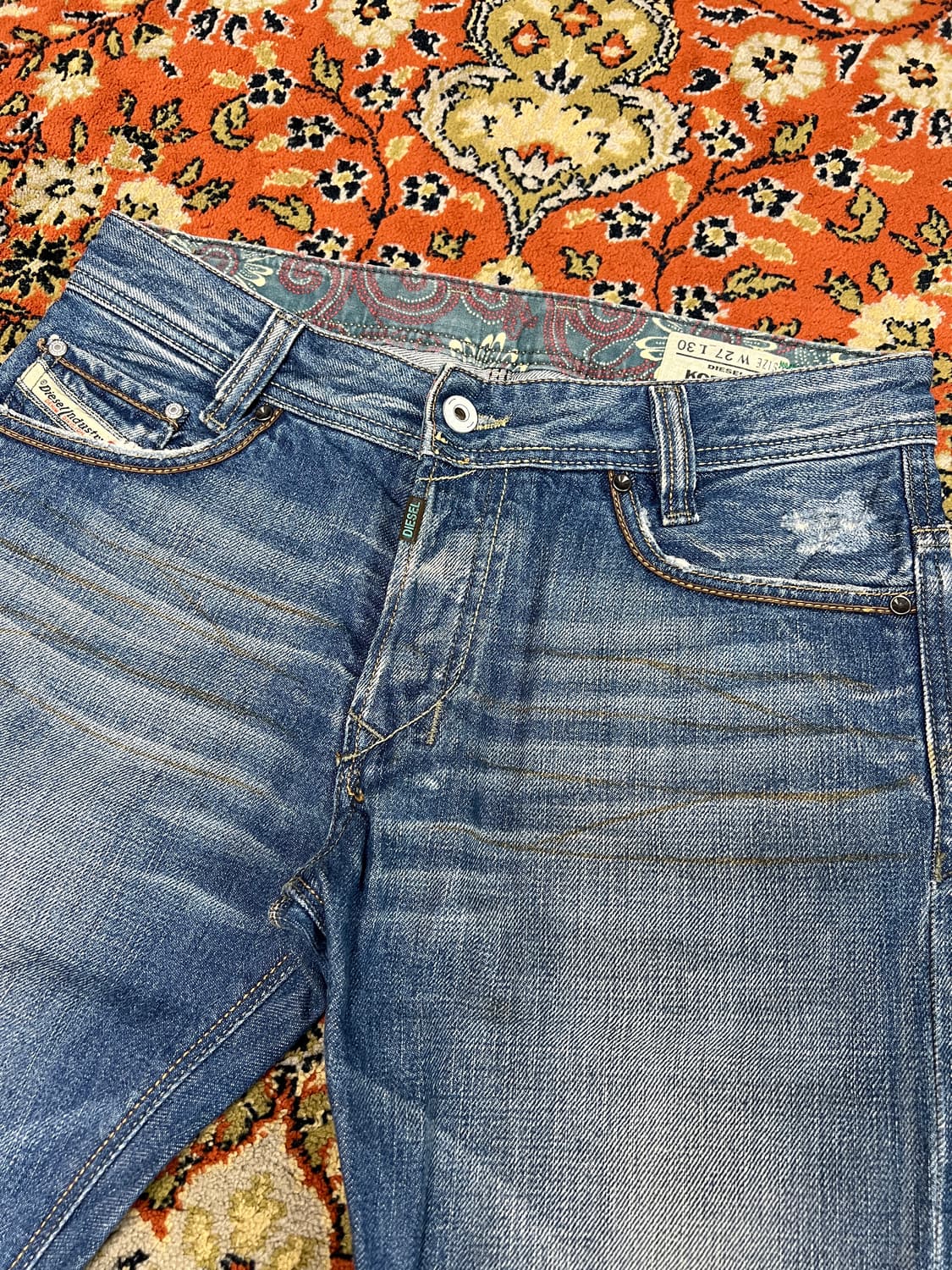 [27] 디젤 KOFFHA 여성 부츠컷 데님 팬츠 상품이미지6