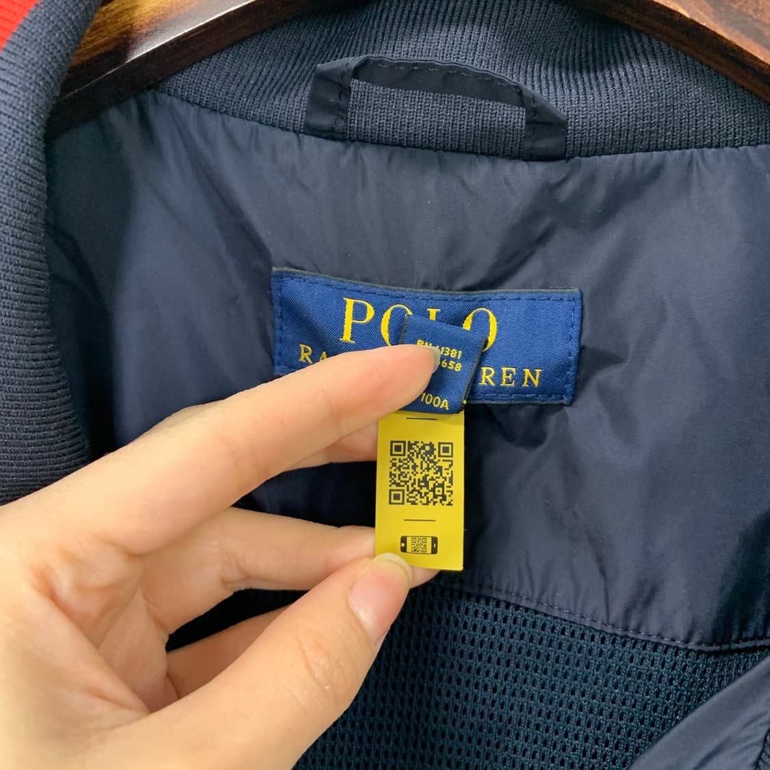 폴로 랄프로렌 신형 네이비 바람막이 자켓  상품이미지7