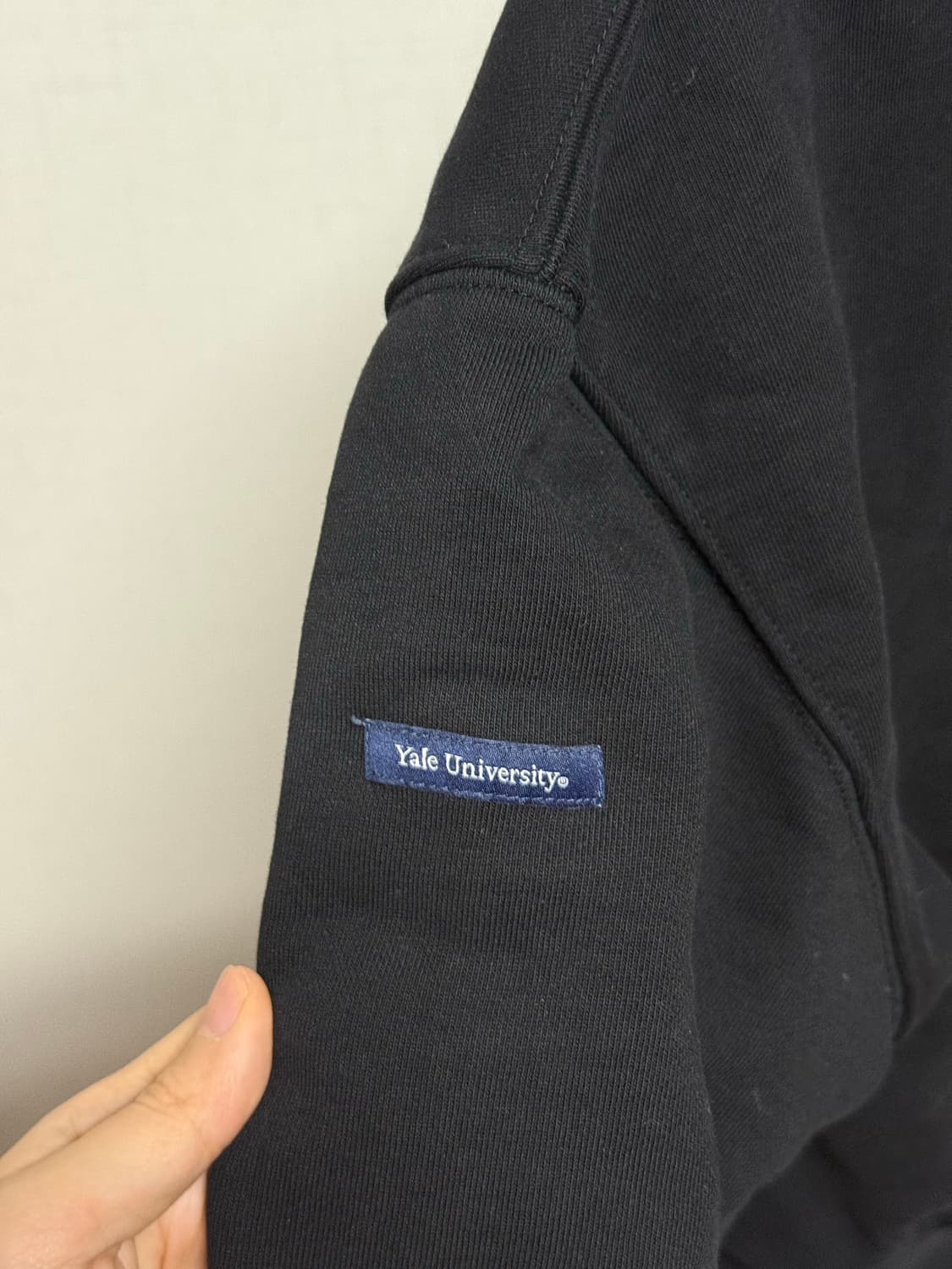 YALE 예일 숏 후드티 상품이미지5