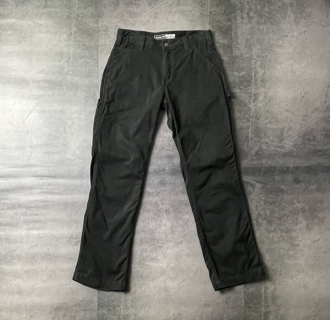CARHARTT 칼하트 빈티지 블랙 싱글니 워크팬츠 상품이미지1